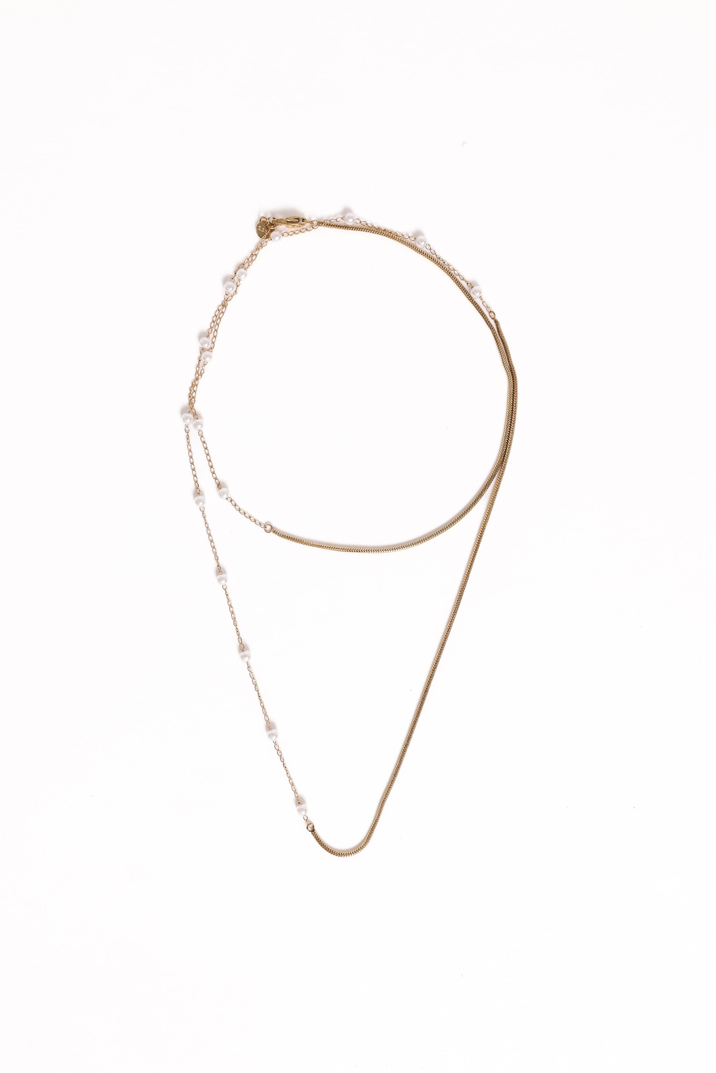 Petal and Pup USA ACCESSORIES Paloma Necklace - Gold One Size