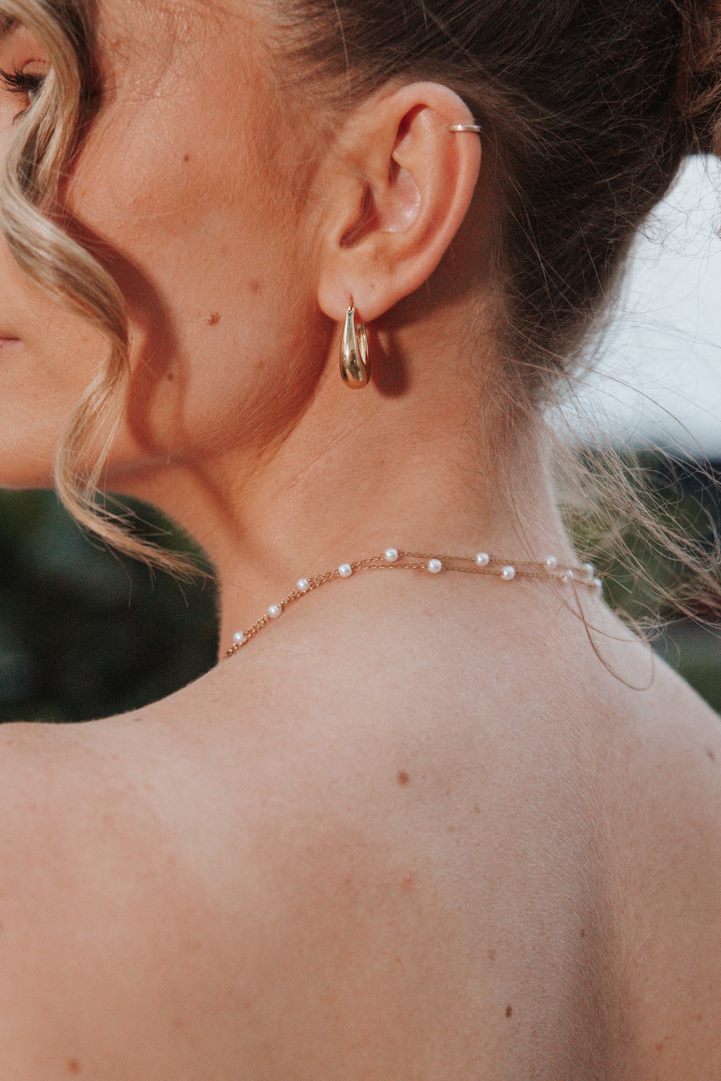 Petal and Pup USA ACCESSORIES Paloma Necklace - Gold One Size