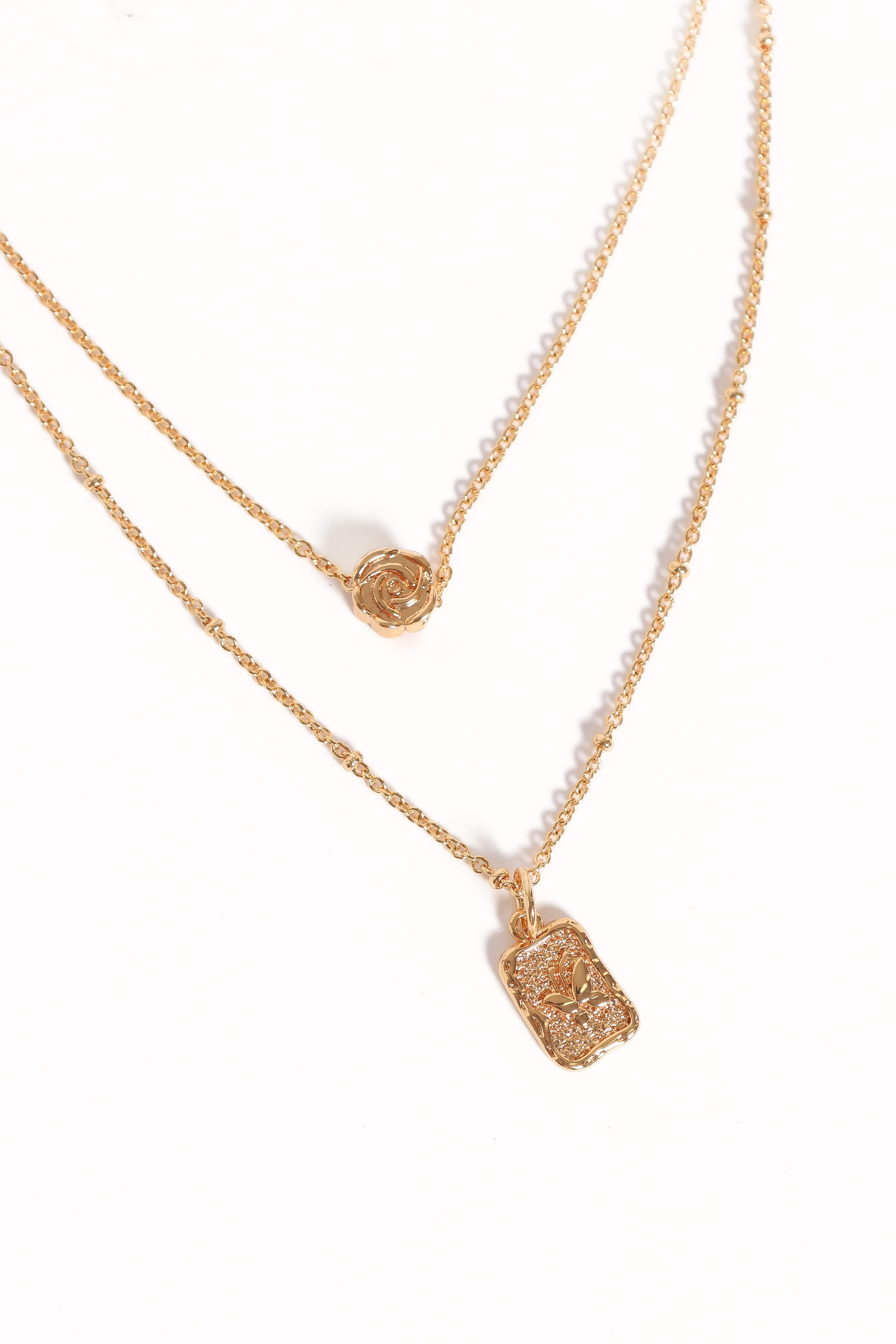 Petal and Pup USA ACCESSORIES Pamela Necklace - Gold One Size