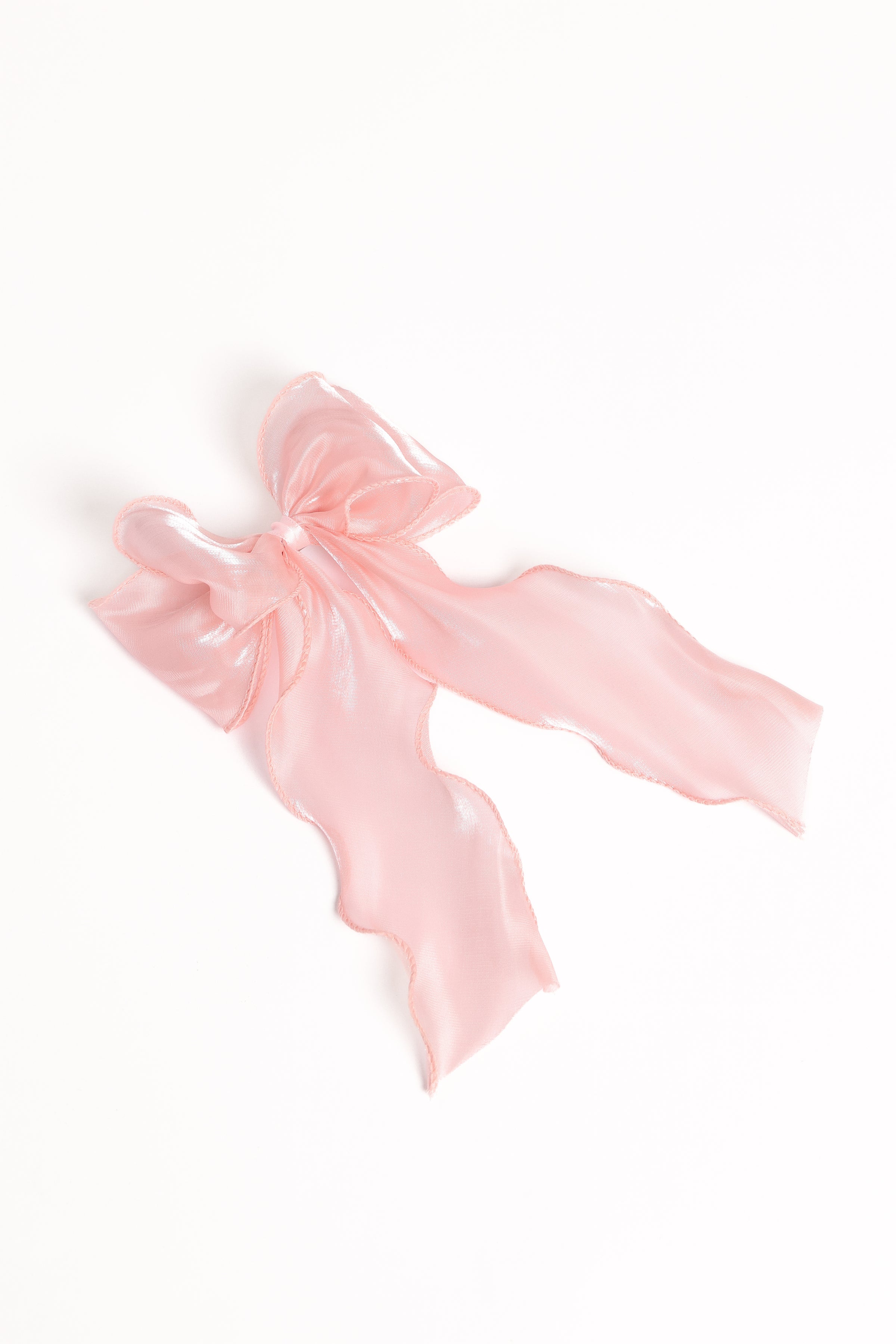 Petal and Pup USA ACCESSORIES Poppy Hair Bow - Pale Pink One Size