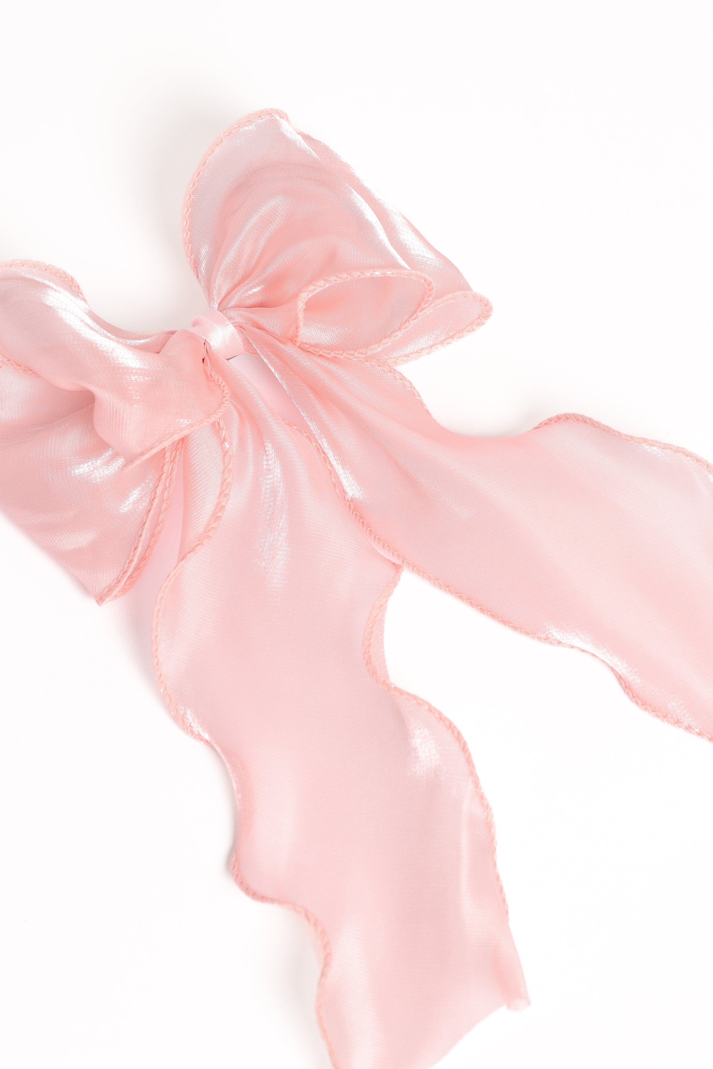 Petal and Pup USA ACCESSORIES Poppy Hair Bow - Pale Pink One Size