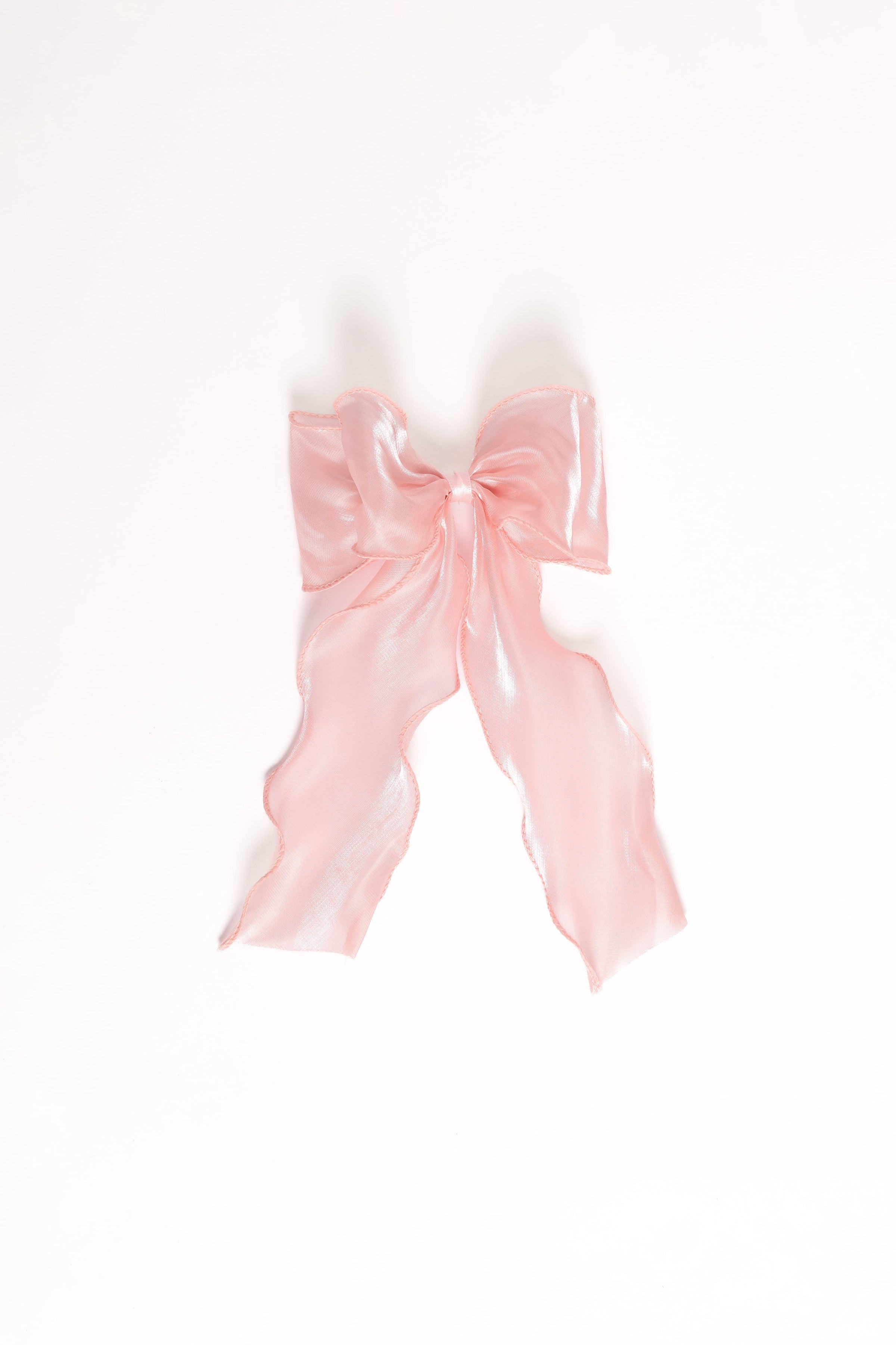 Petal and Pup USA ACCESSORIES Poppy Hair Bow - Pale Pink One Size