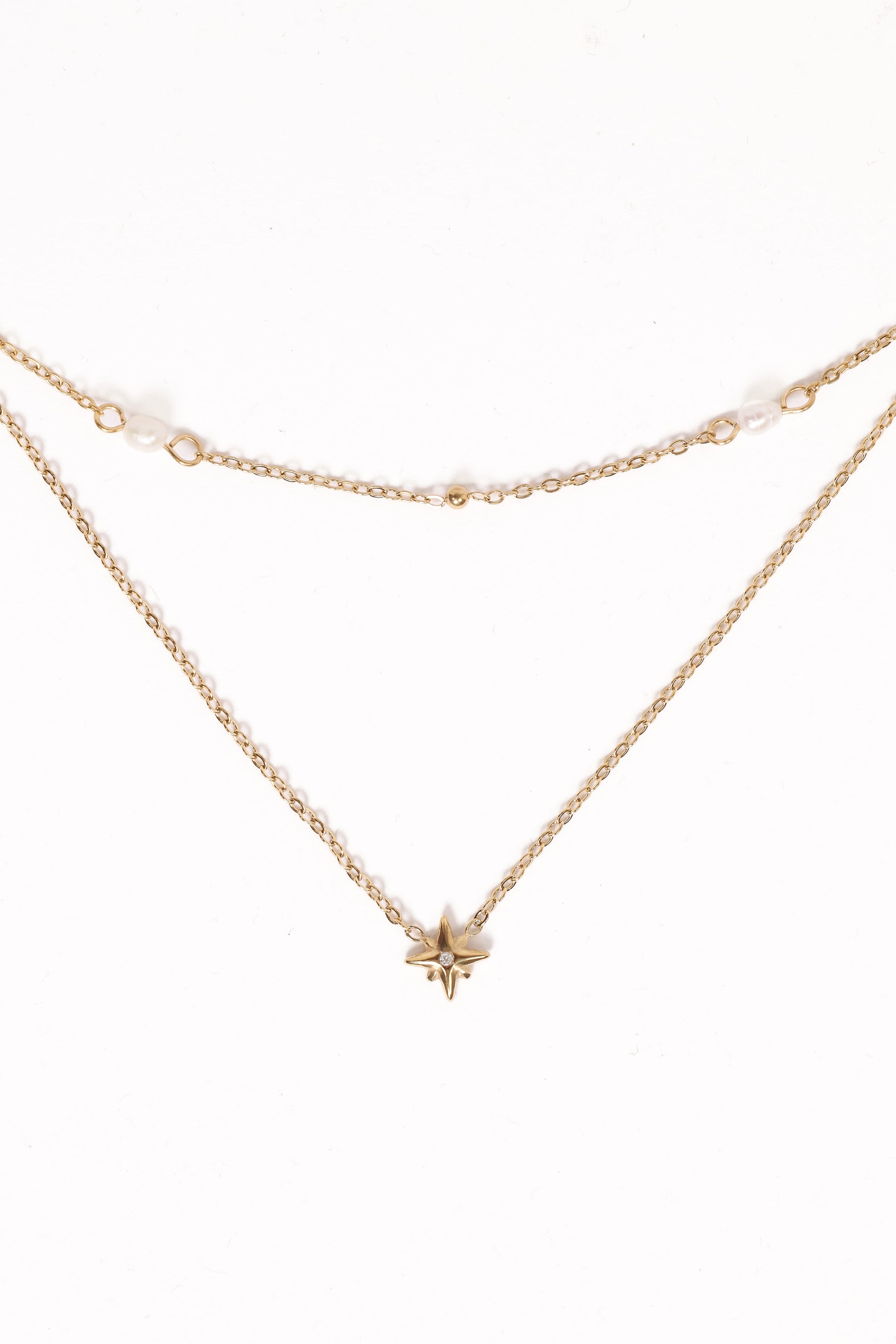 Petal and Pup USA ACCESSORIES Priscilla Necklace - Gold One Size
