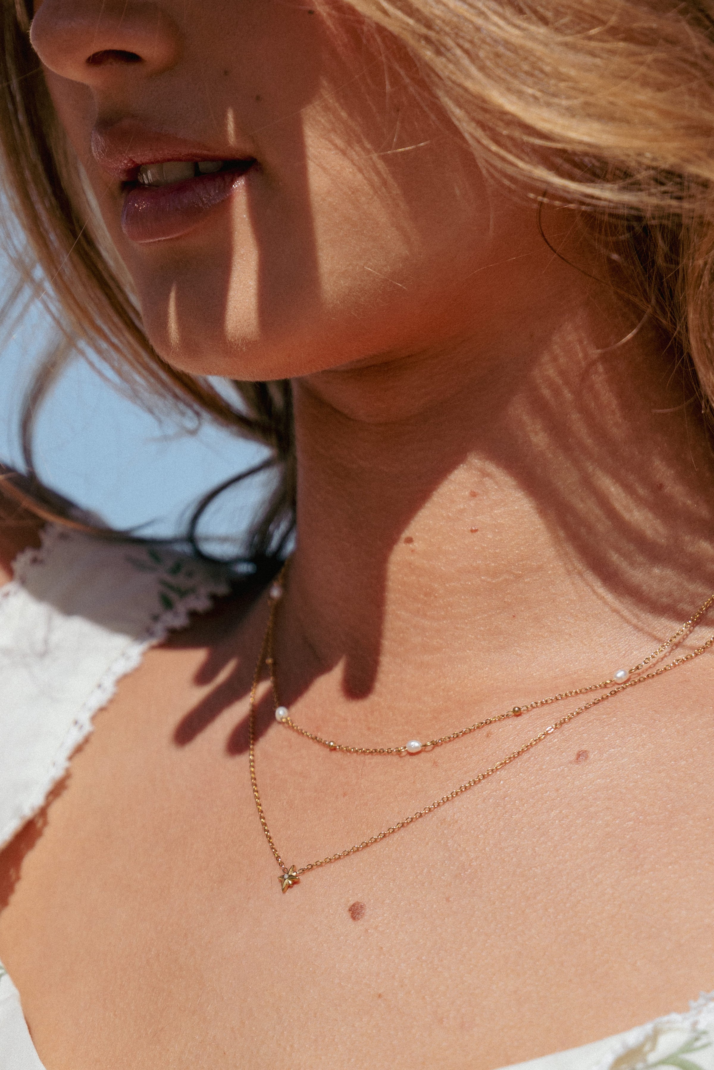 Petal and Pup USA ACCESSORIES Priscilla Necklace - Gold One Size