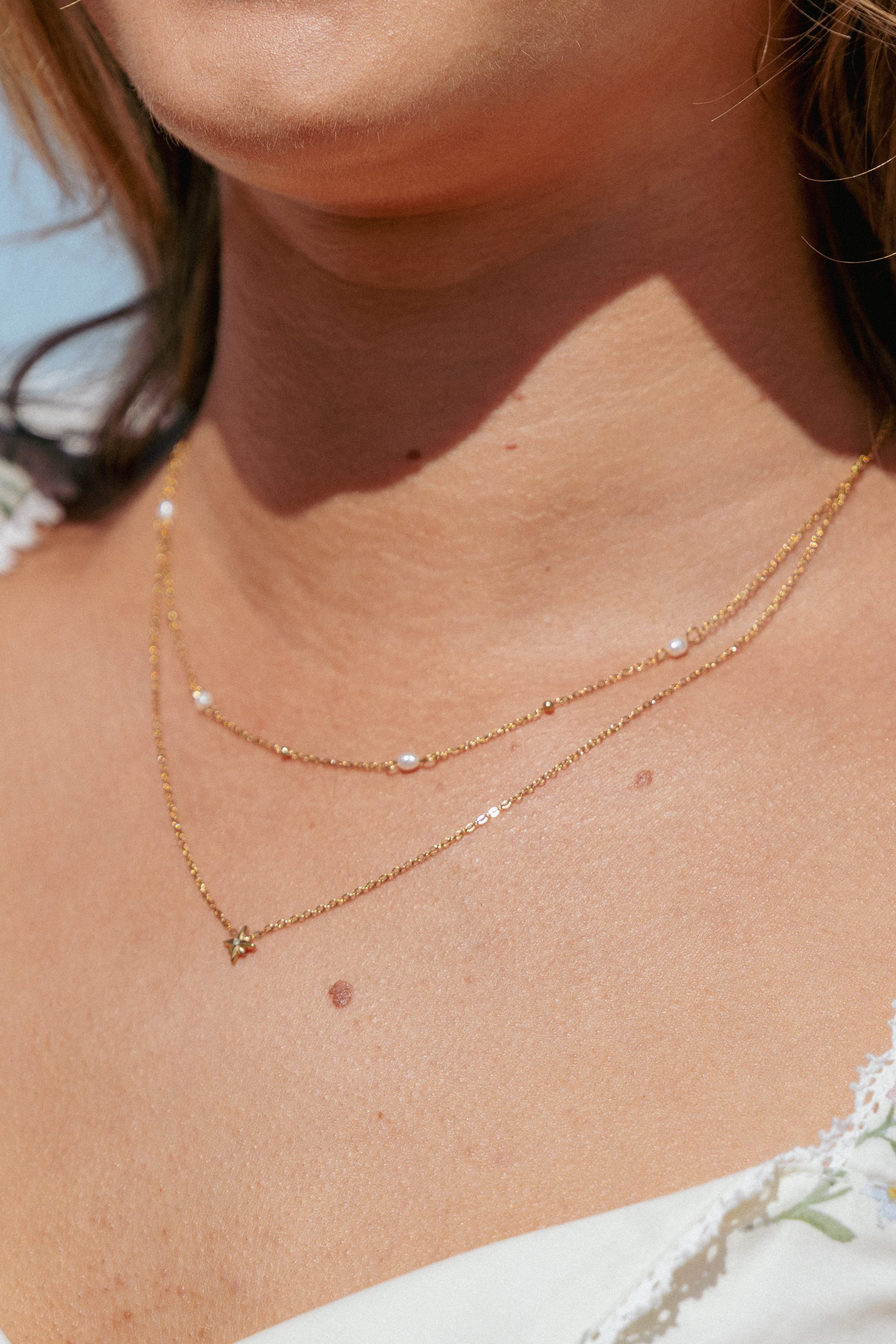 Petal and Pup USA ACCESSORIES Priscilla Necklace - Gold One Size