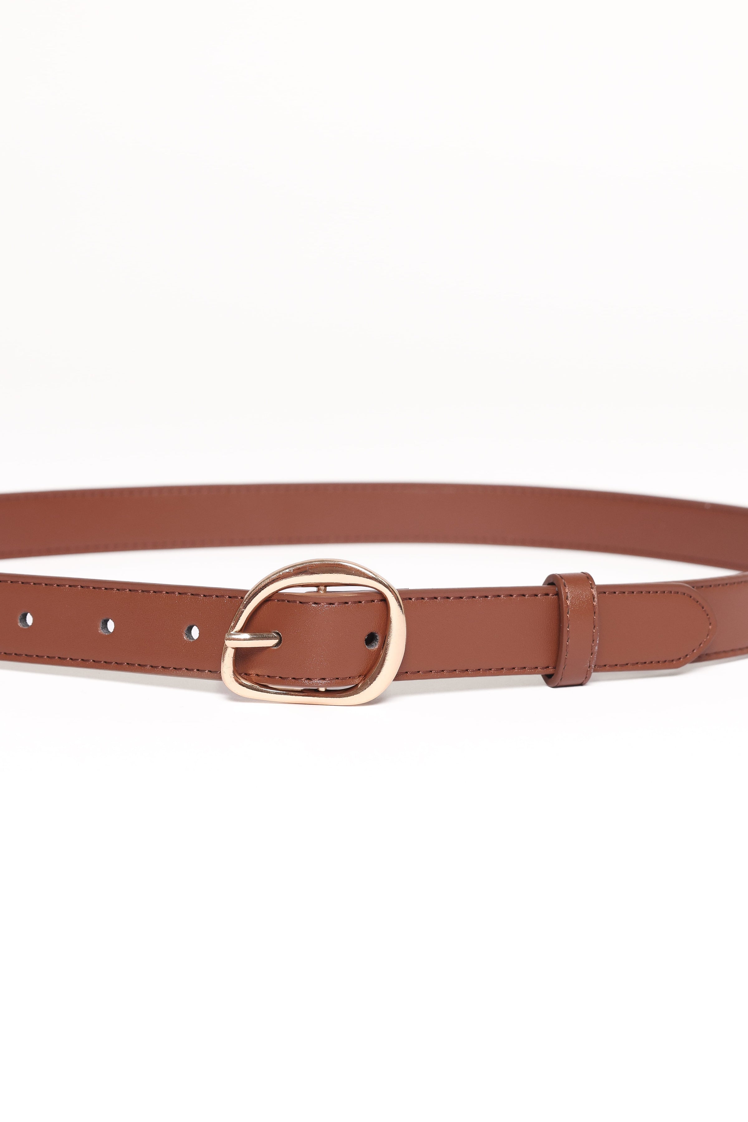 Petal and Pup USA ACCESSORIES Quinn Belt - Brown One Size