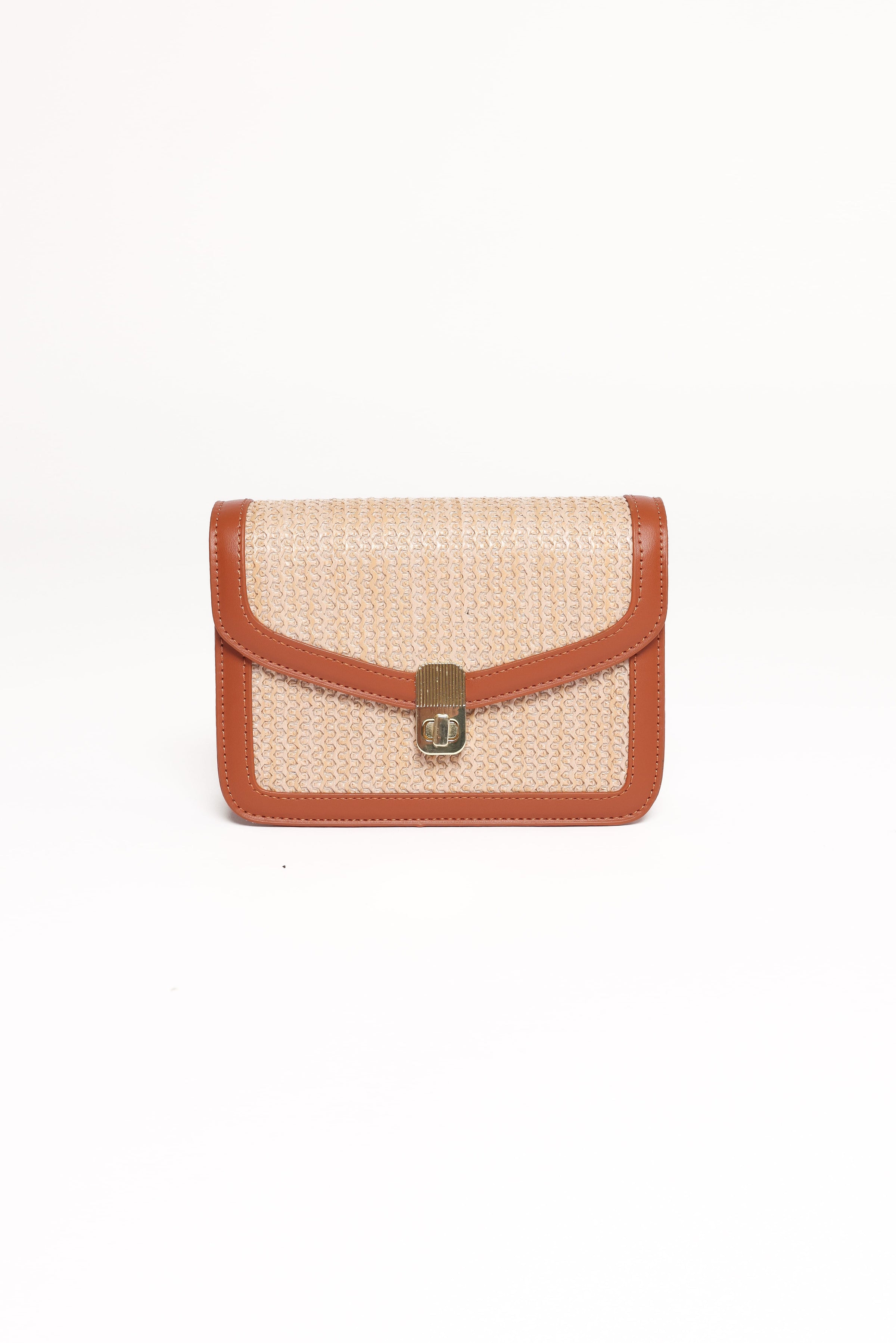 Petal and Pup USA ACCESSORIES Rhea Shoulder Bag - Tan One Size
