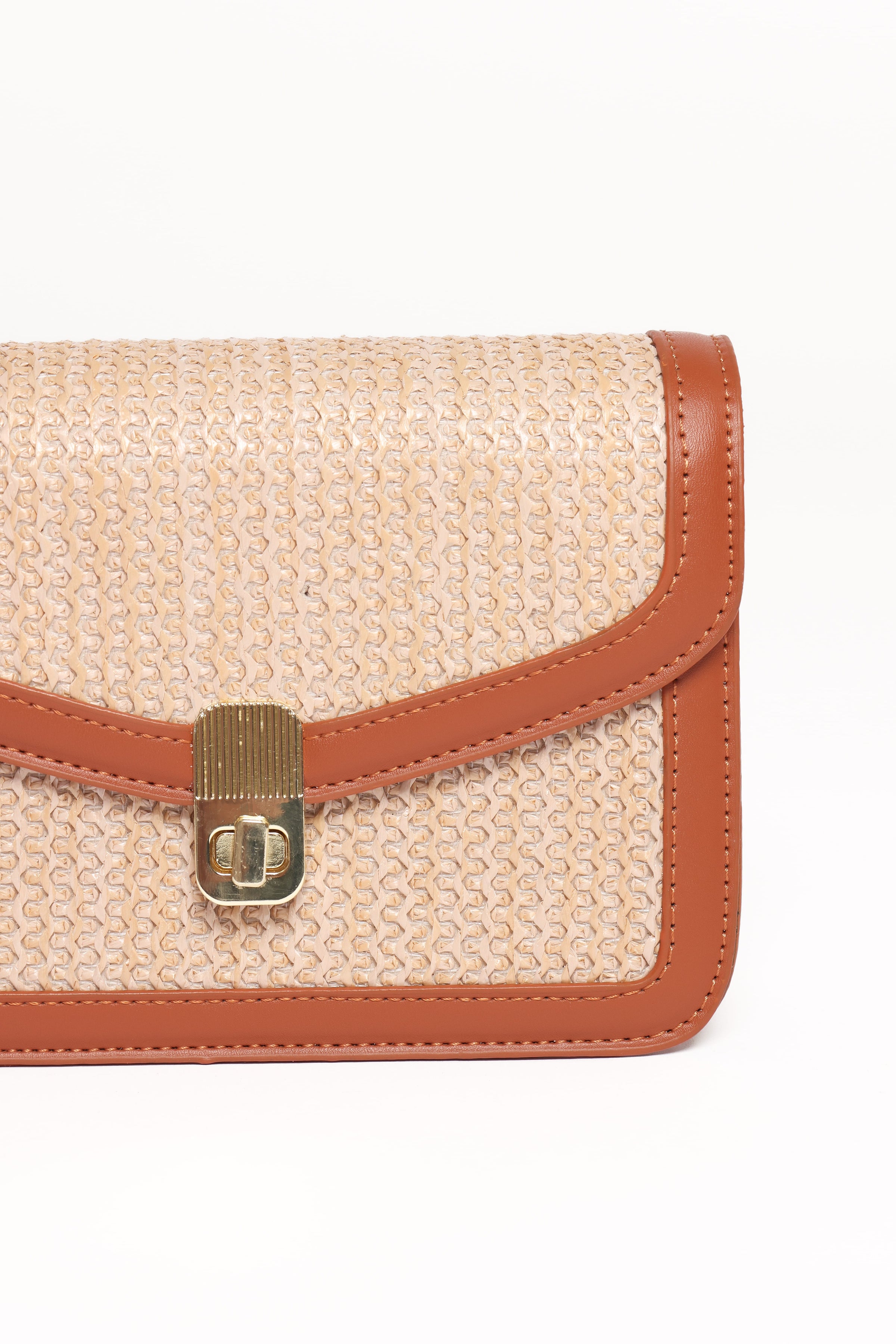 Petal and Pup USA ACCESSORIES Rhea Shoulder Bag - Tan One Size