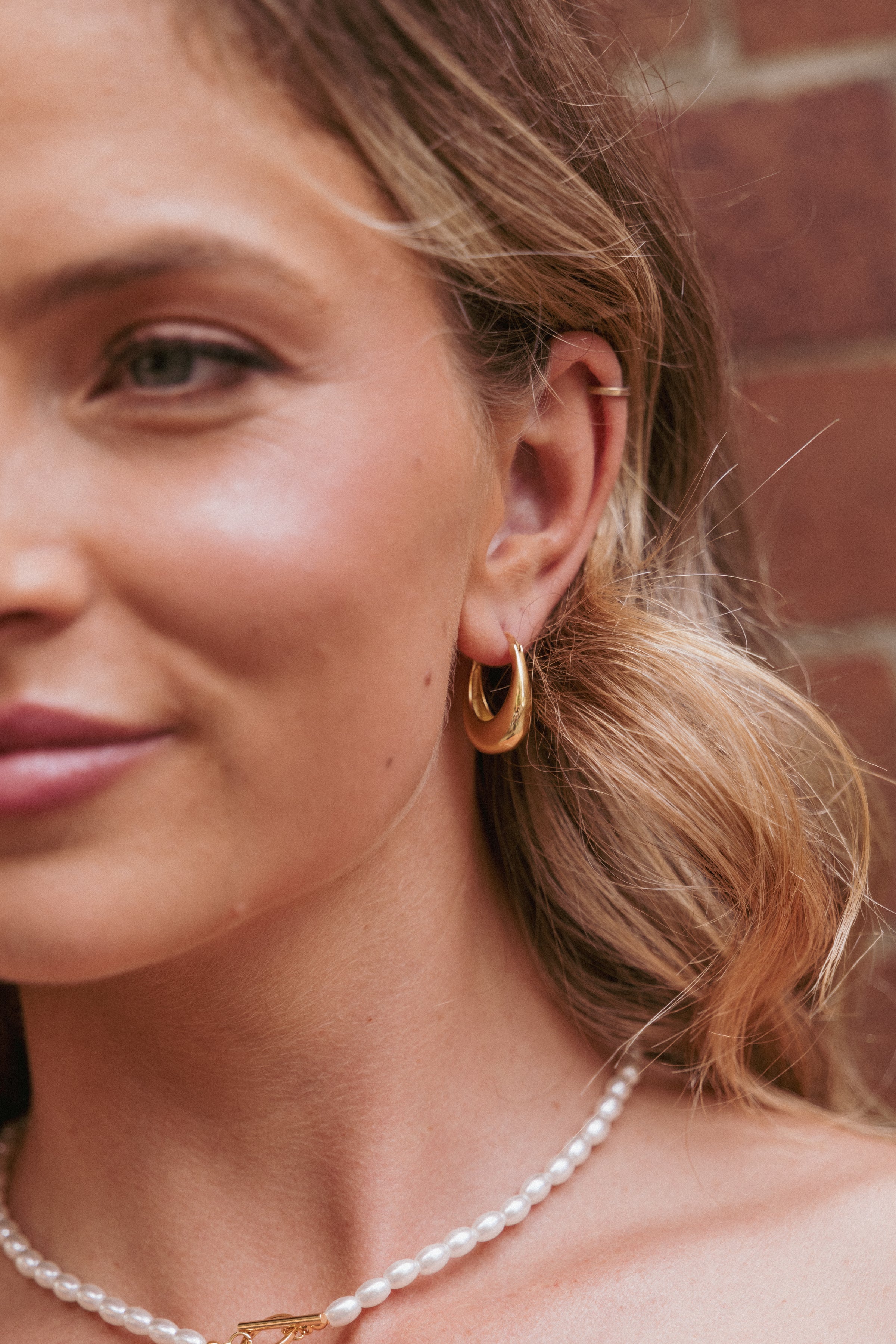 Petal and Pup USA ACCESSORIES Rhiannon Earrings - Gold One Size