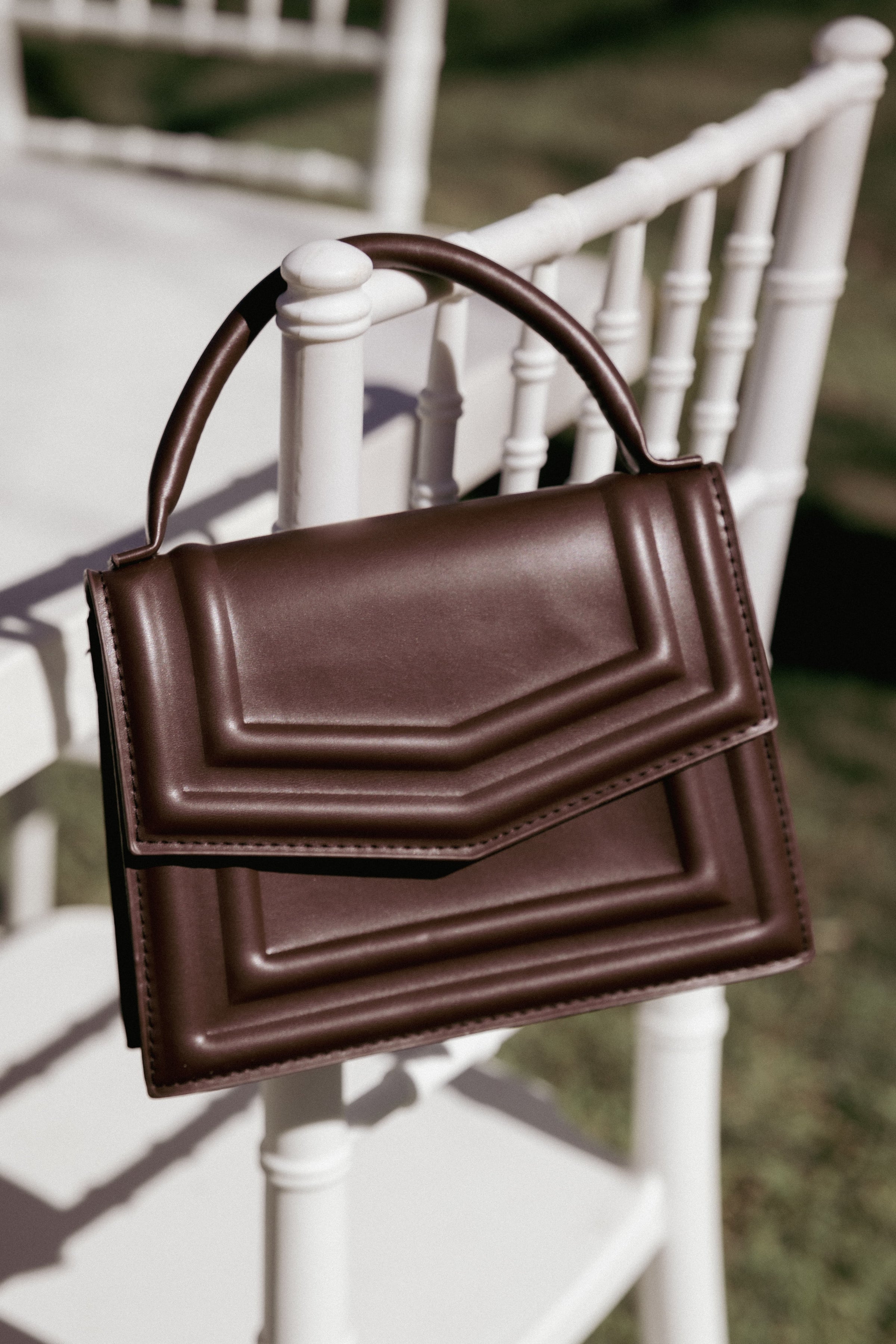 Petal and Pup USA ACCESSORIES Rochelle Bag - Chocolate Brown One Size