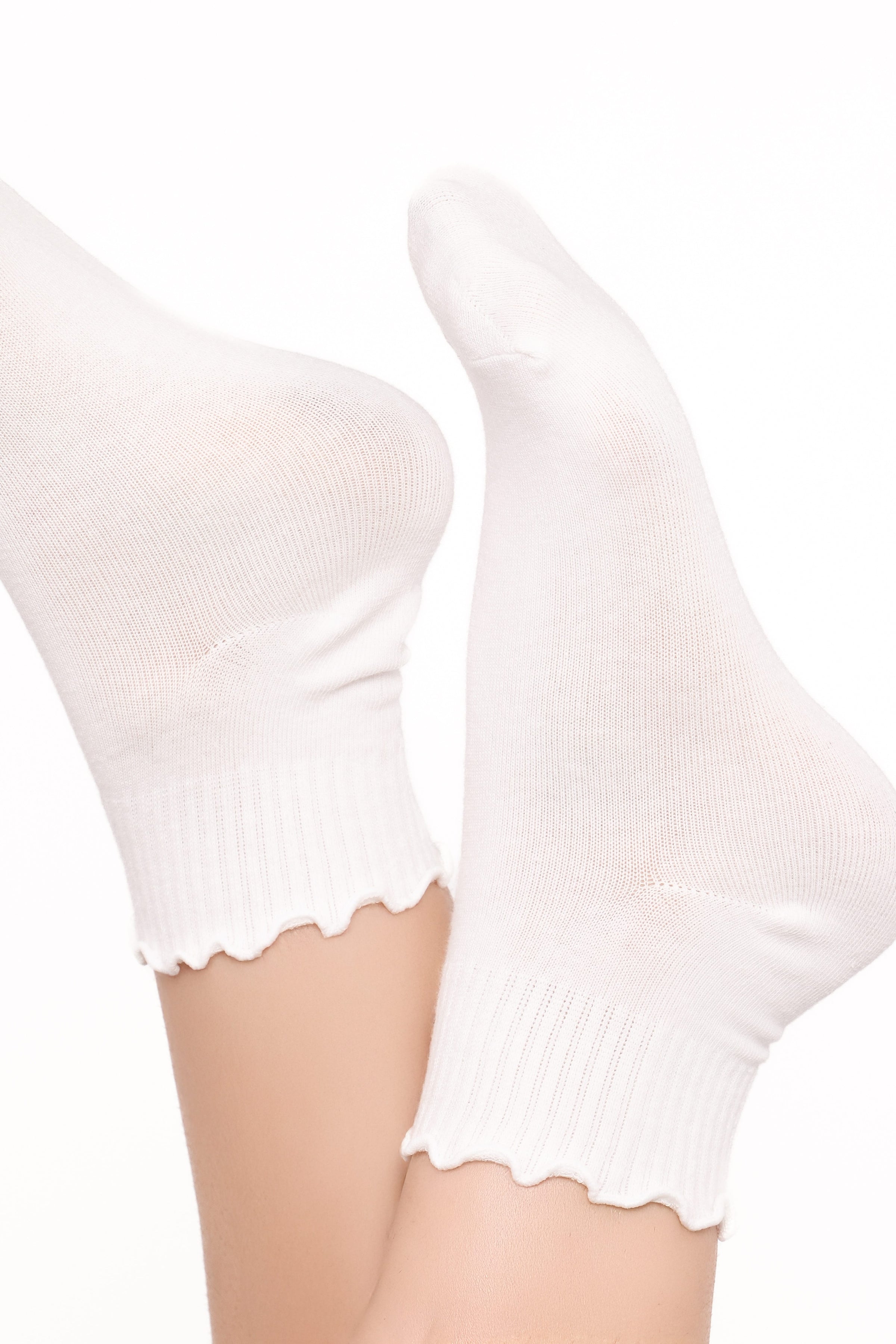 Petal and Pup USA ACCESSORIES Sam Socks - White One Size