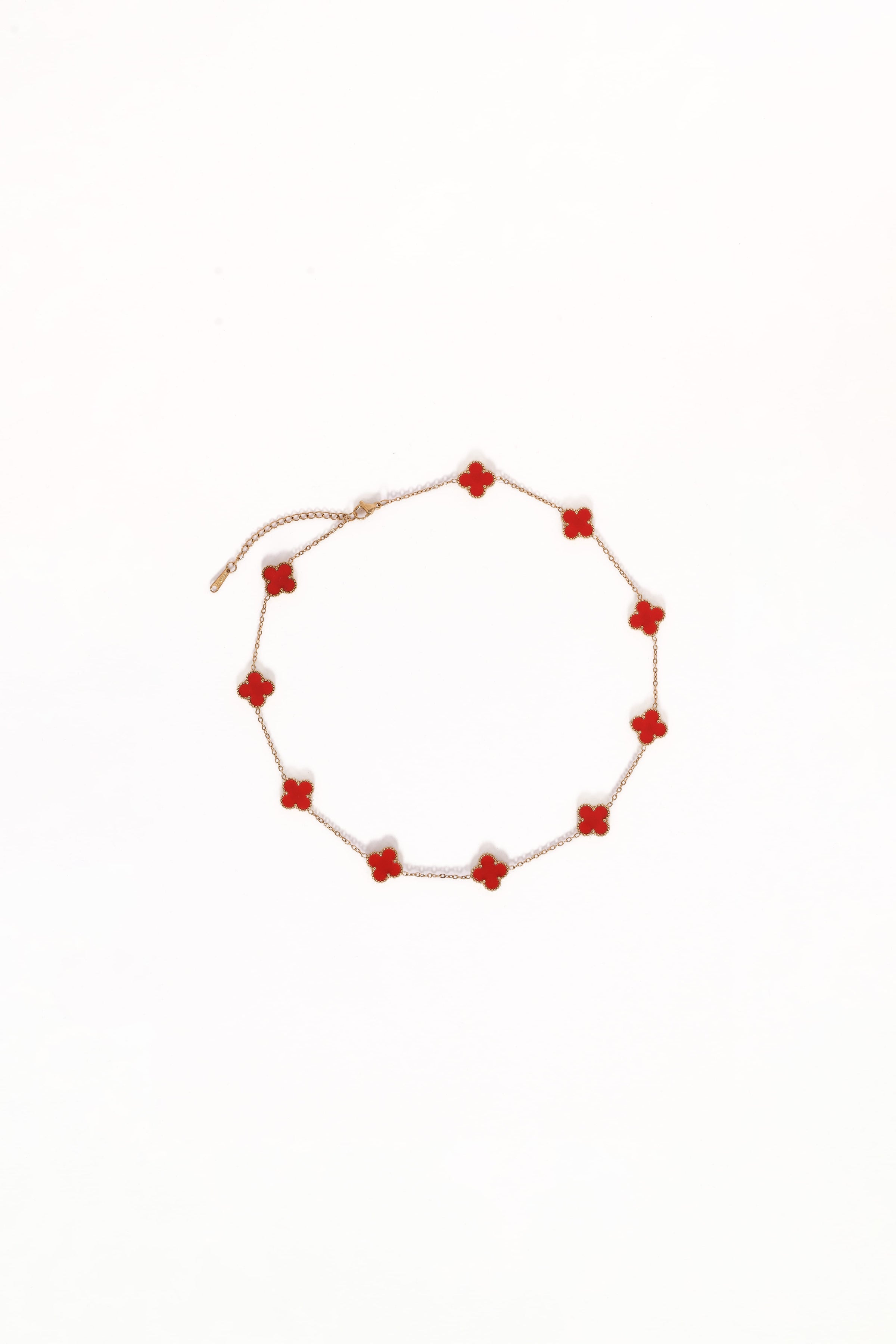 Petal and Pup USA ACCESSORIES Shae Necklace - Red One Size