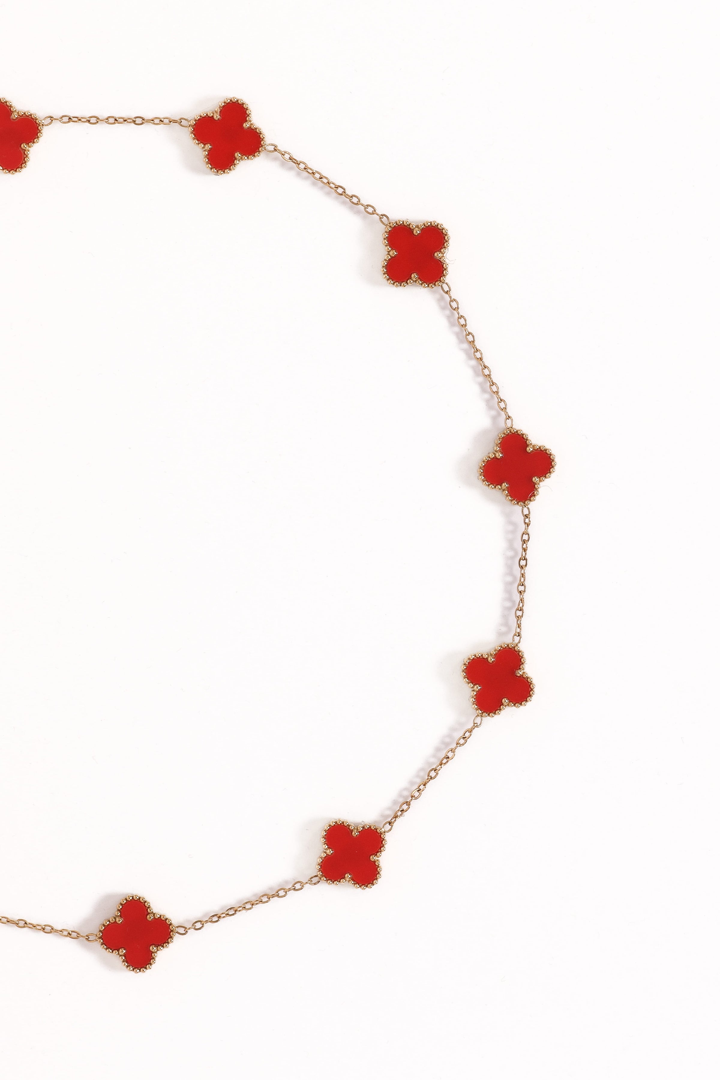 Petal and Pup USA ACCESSORIES Shae Necklace - Red One Size