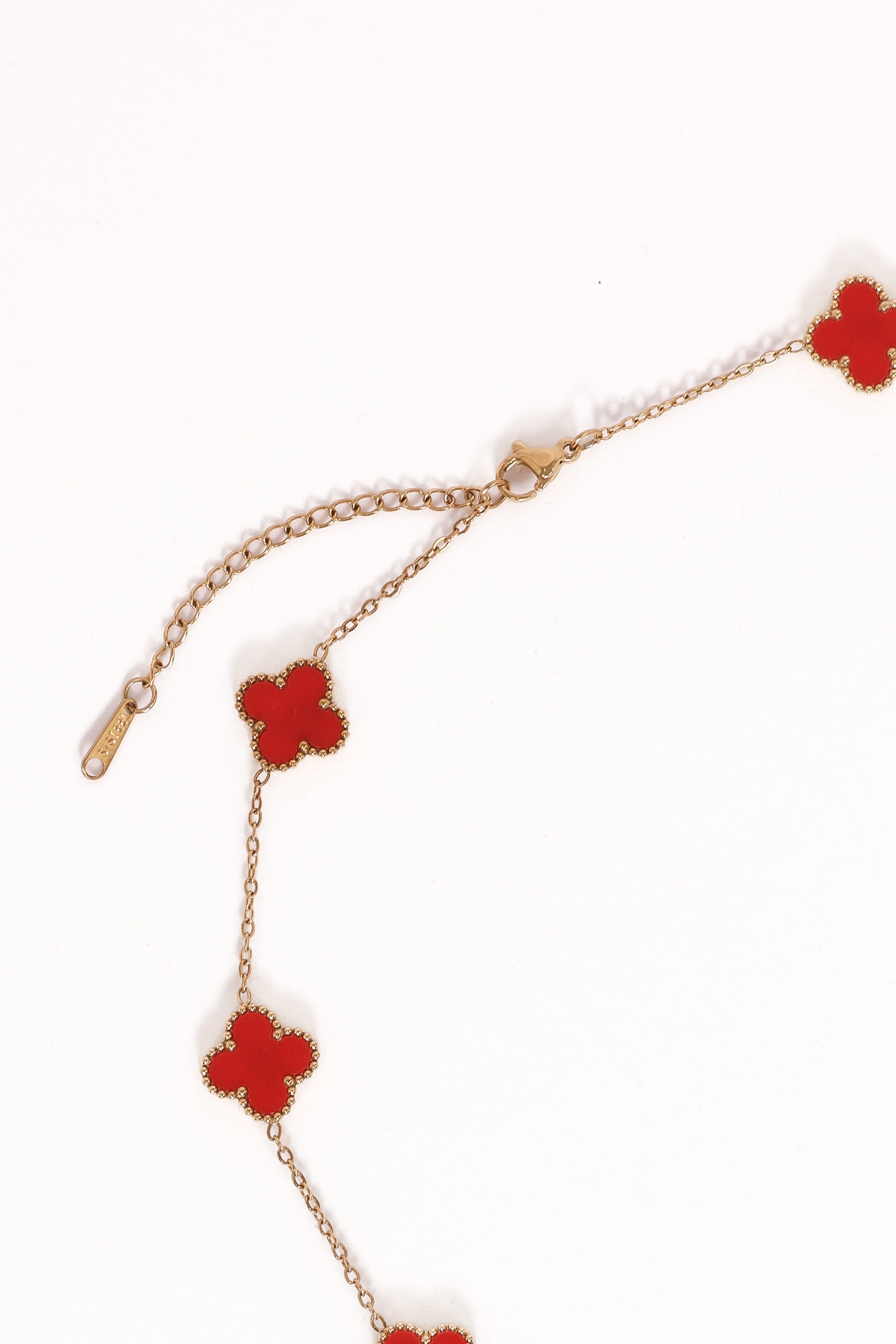 Petal and Pup USA ACCESSORIES Shae Necklace - Red One Size
