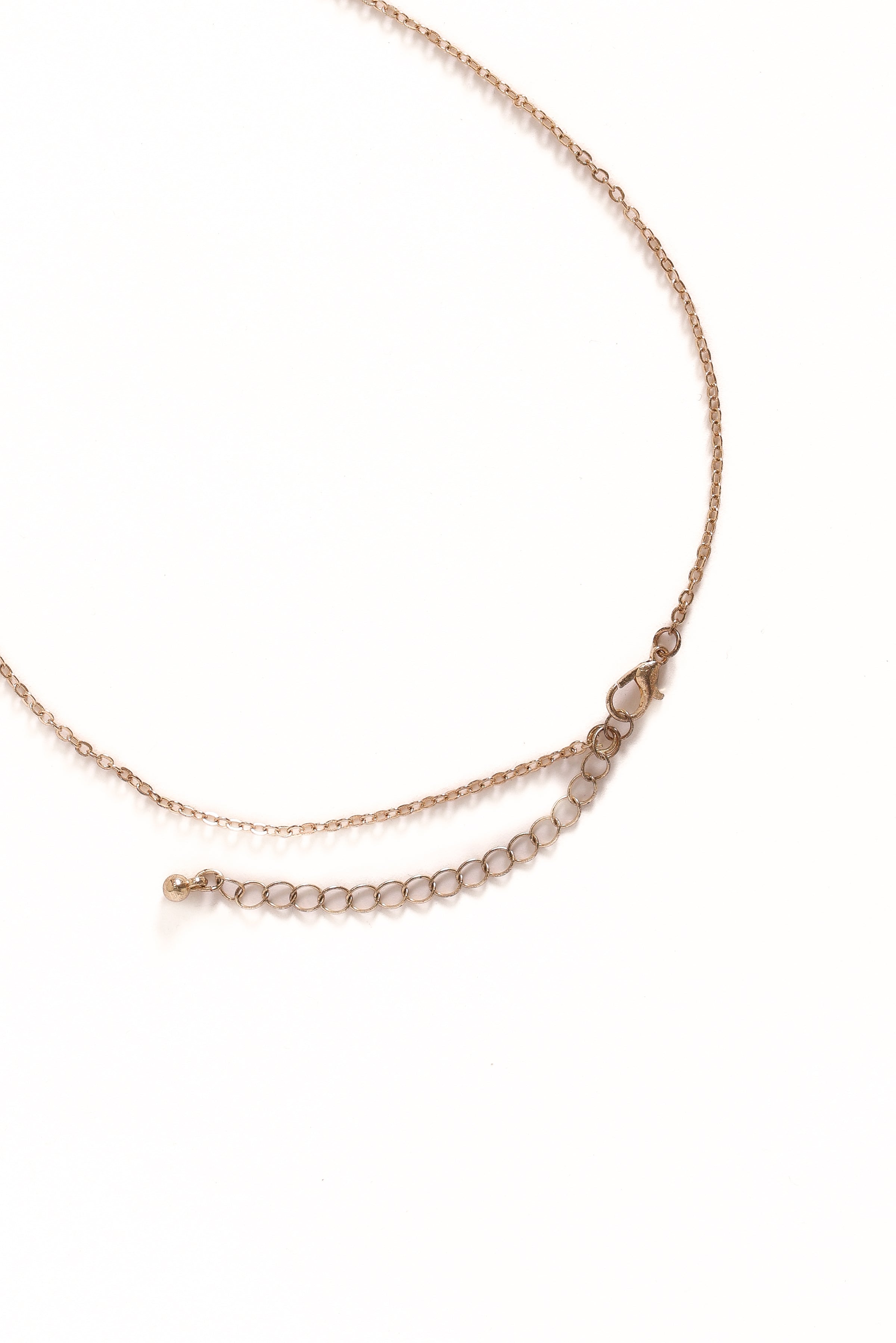 Petal and Pup USA ACCESSORIES Shell Necklace - Gold One Size