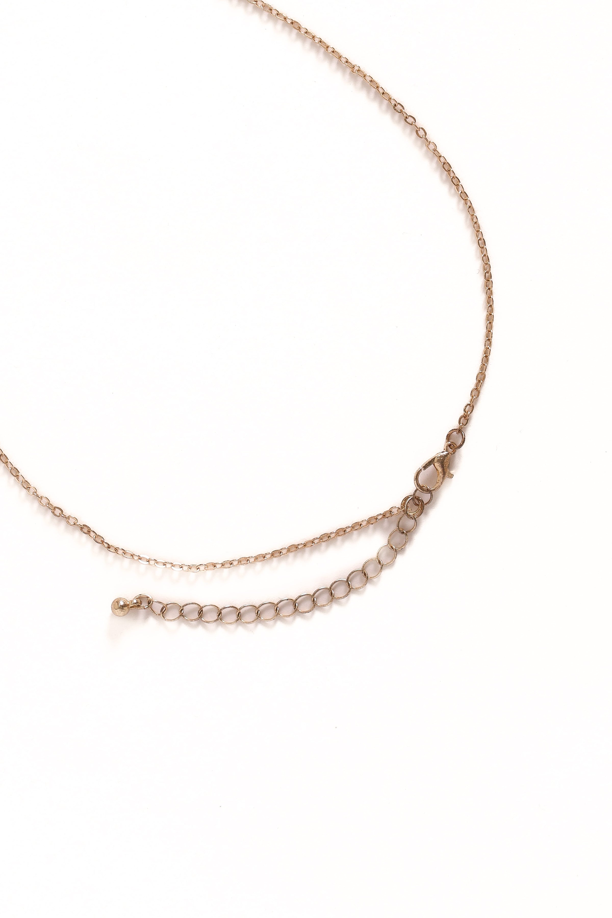 Petal and Pup USA ACCESSORIES Shell Necklace - Gold One Size
