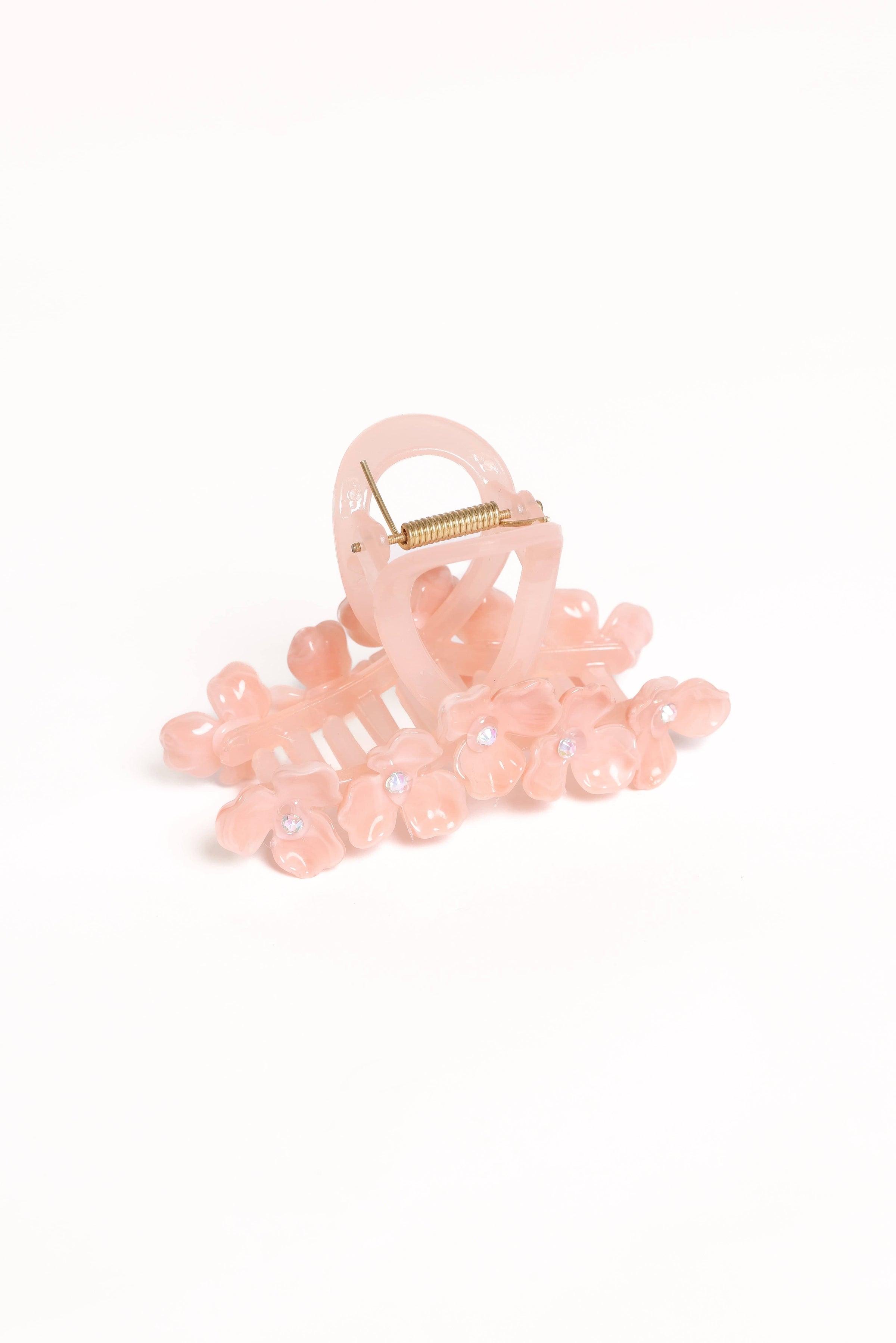 Petal and Pup USA ACCESSORIES Shiloh Flower Hair Clip - Pink One Size