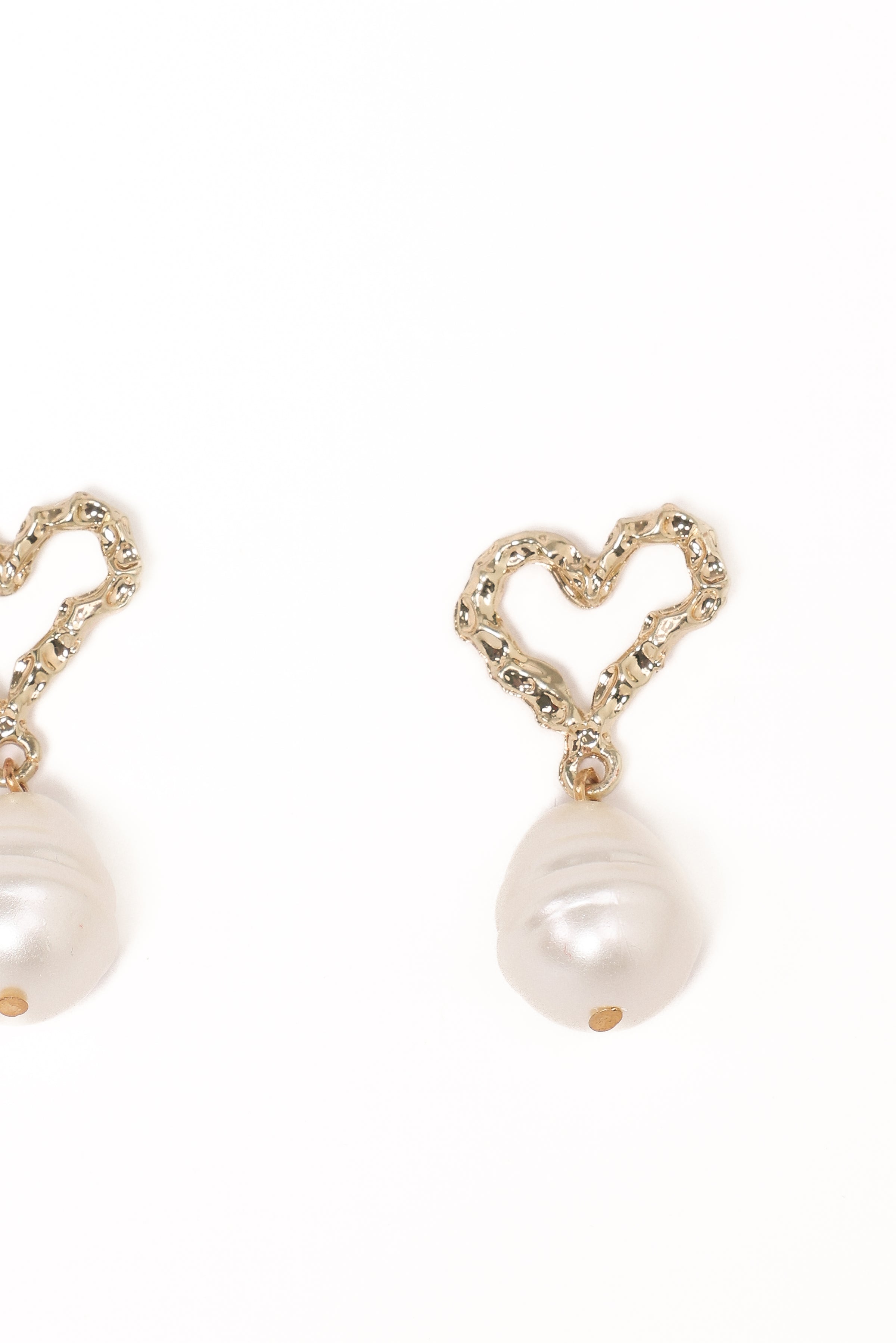 Petal and Pup USA ACCESSORIES Solana Earrings - Gold Pearl One Size
