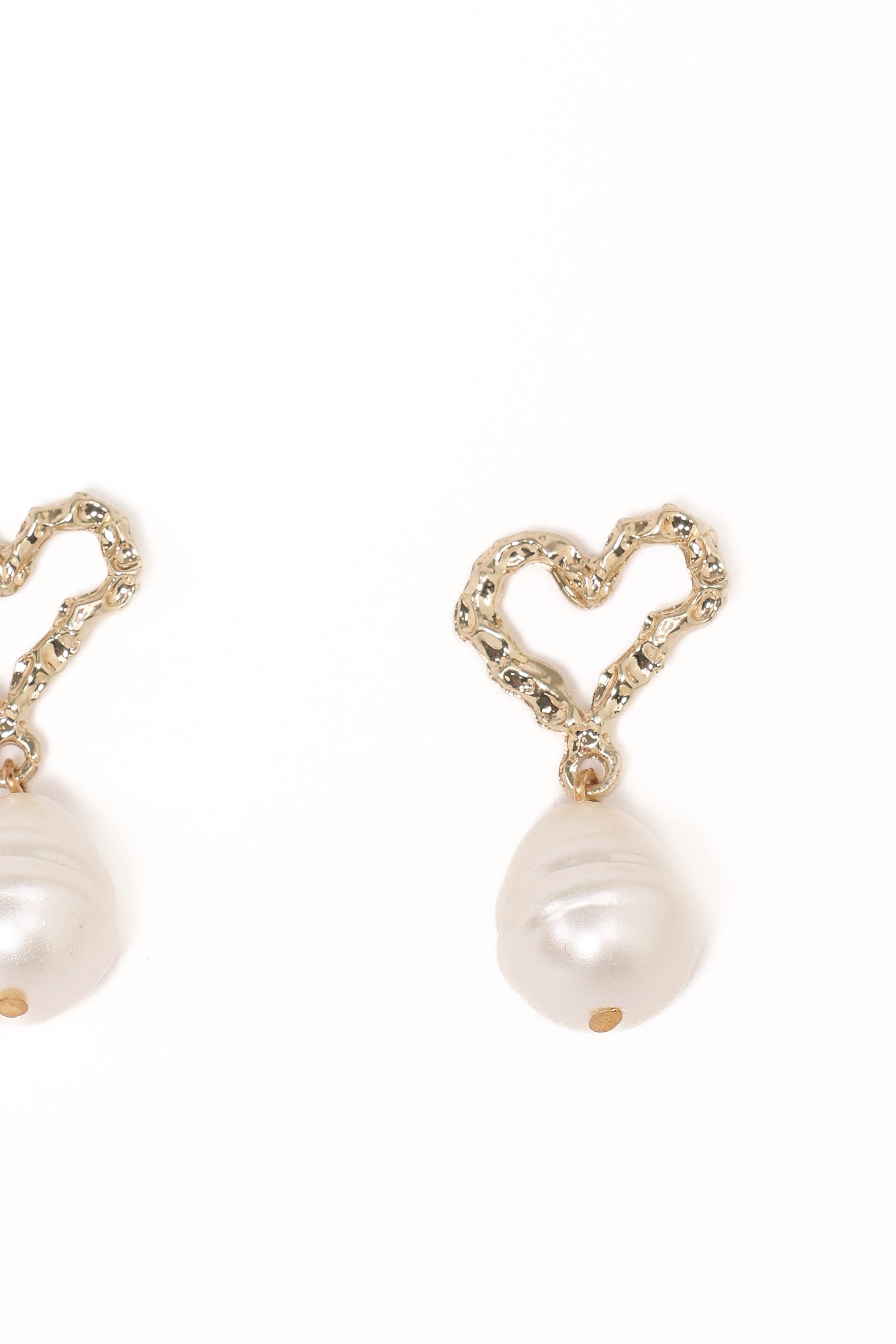 Petal and Pup USA ACCESSORIES Solana Earrings - Gold Pearl One Size