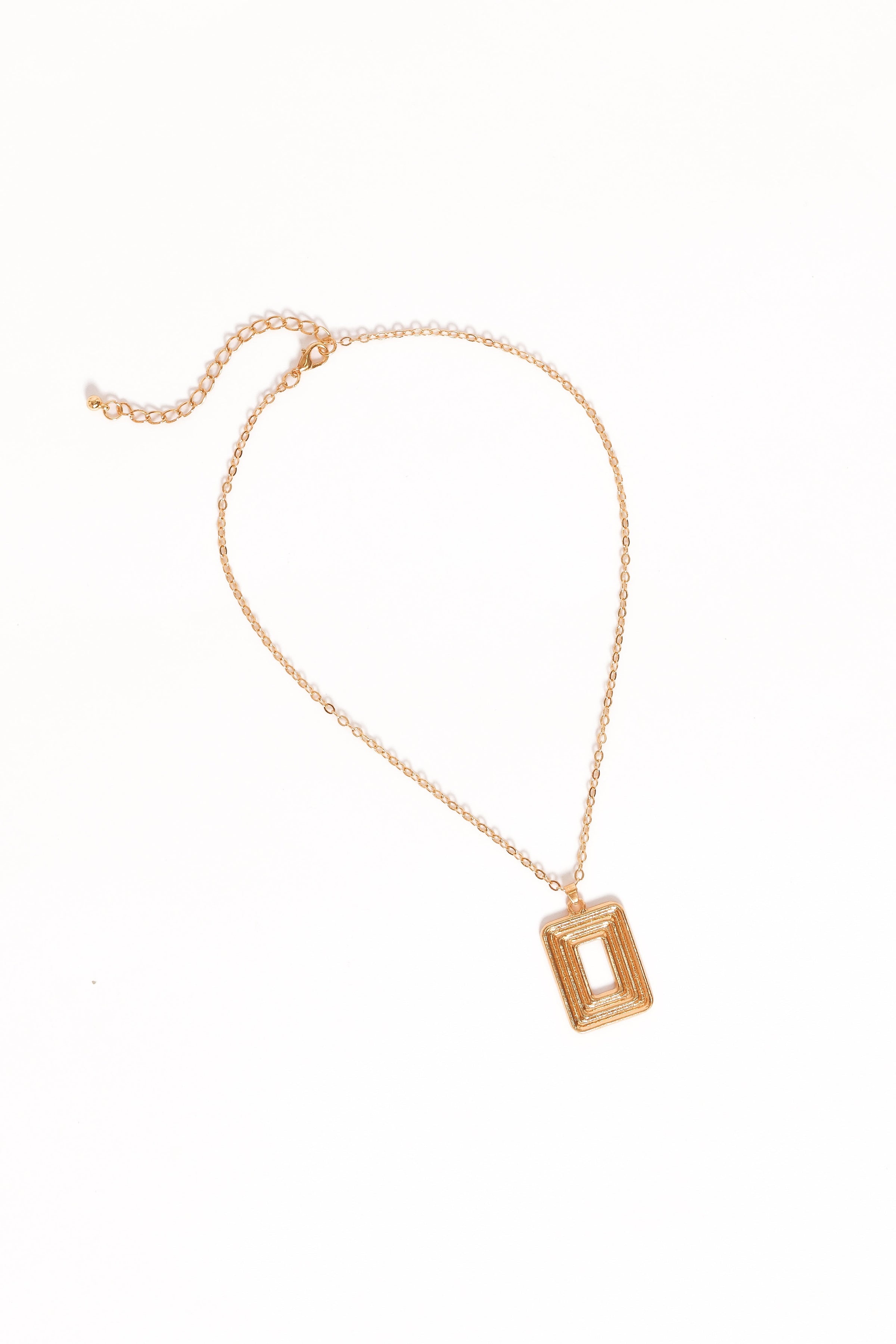 Petal and Pup USA ACCESSORIES Solene Necklace - Gold One Size