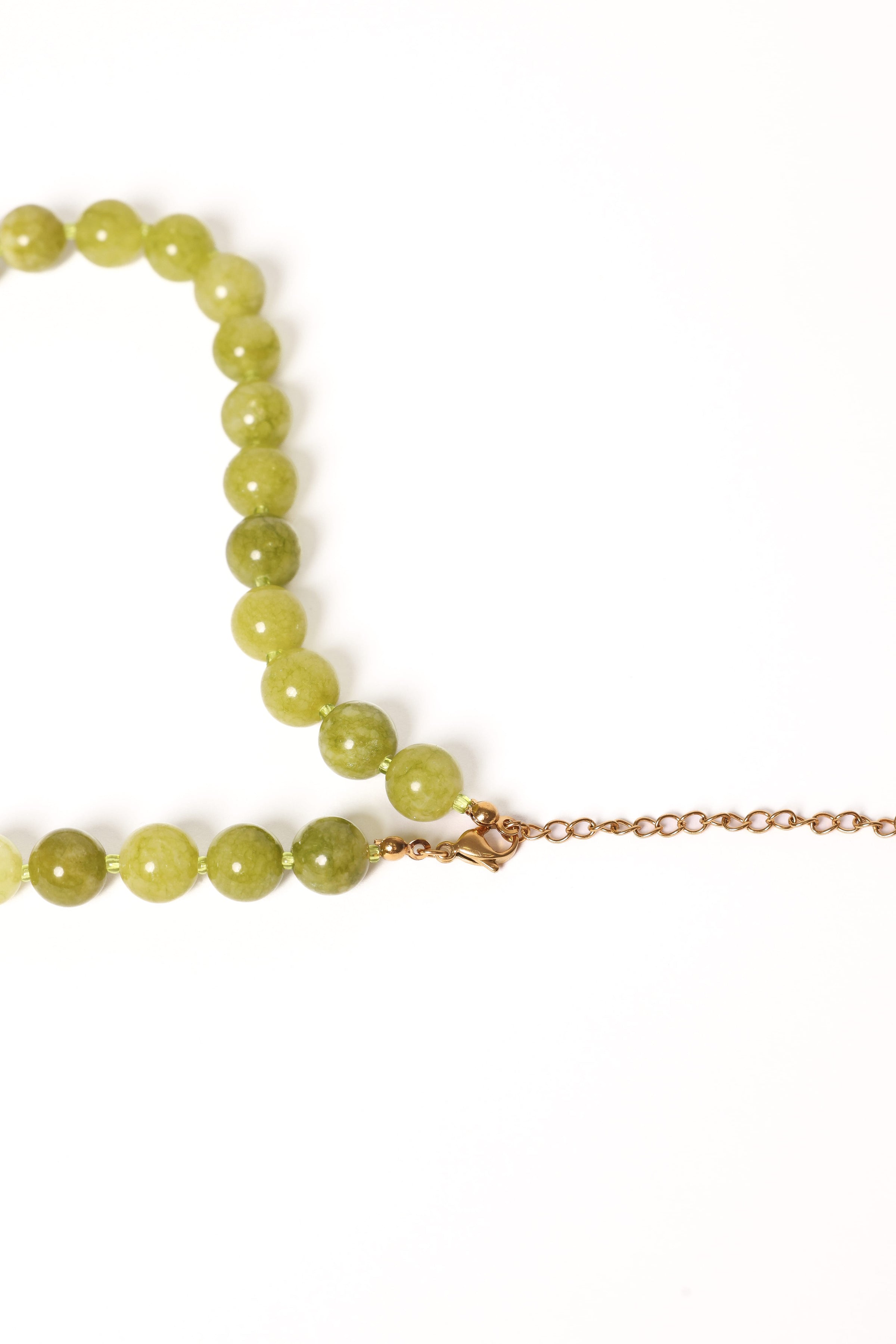 Petal and Pup USA ACCESSORIES Tamsin Necklace - Green One Size