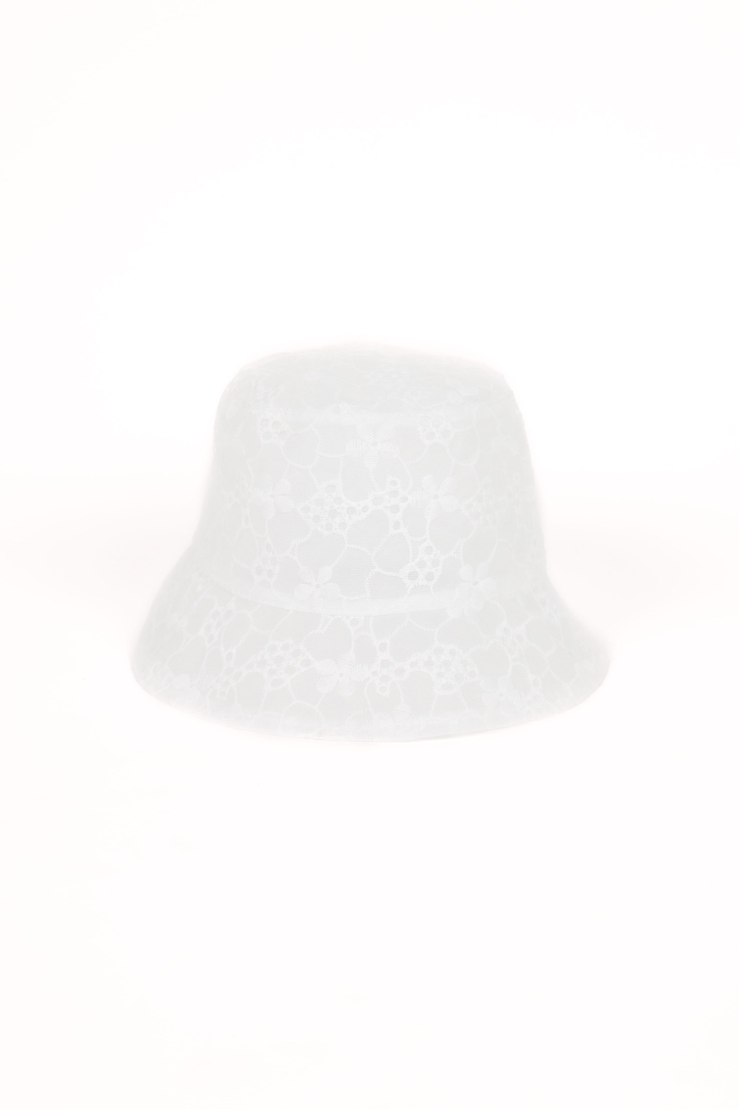 Petal and Pup USA ACCESSORIES Tayla Hat - White One Size