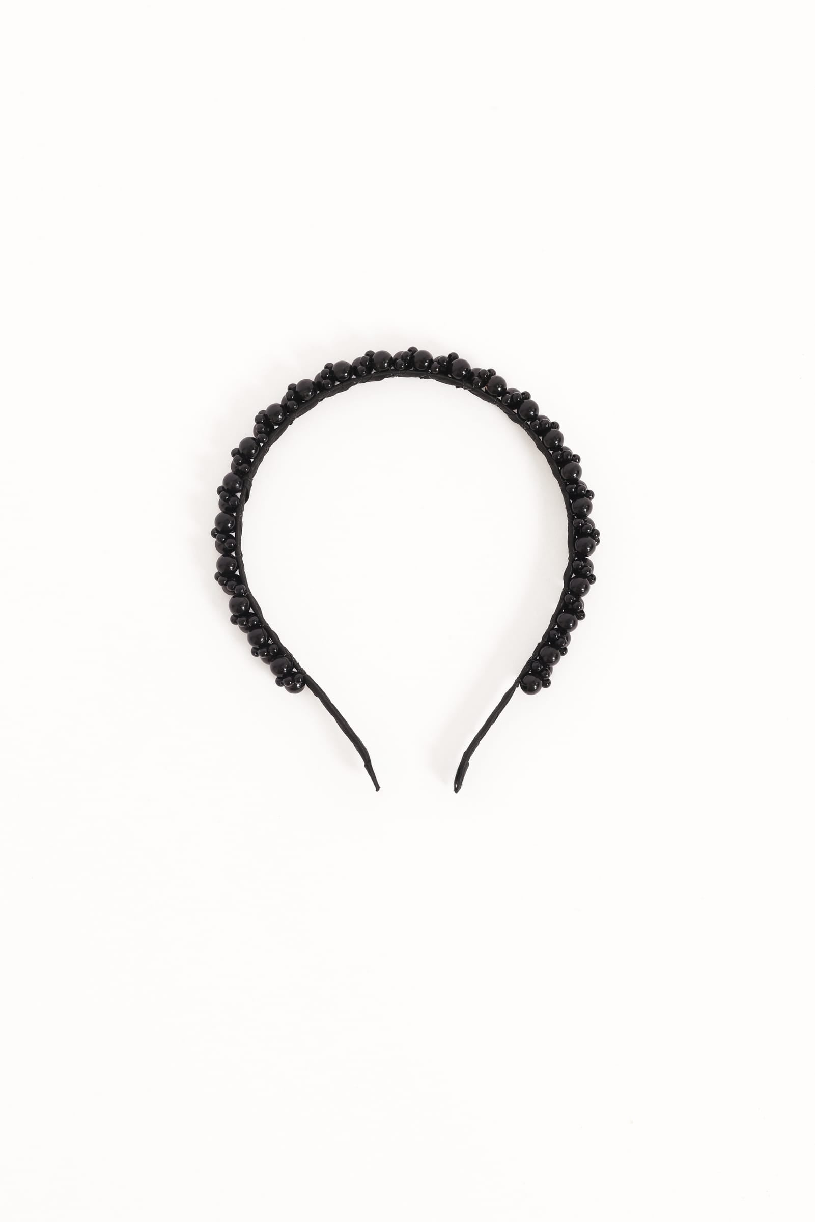 Petal and Pup USA ACCESSORIES Taylor Headband - Black One Size