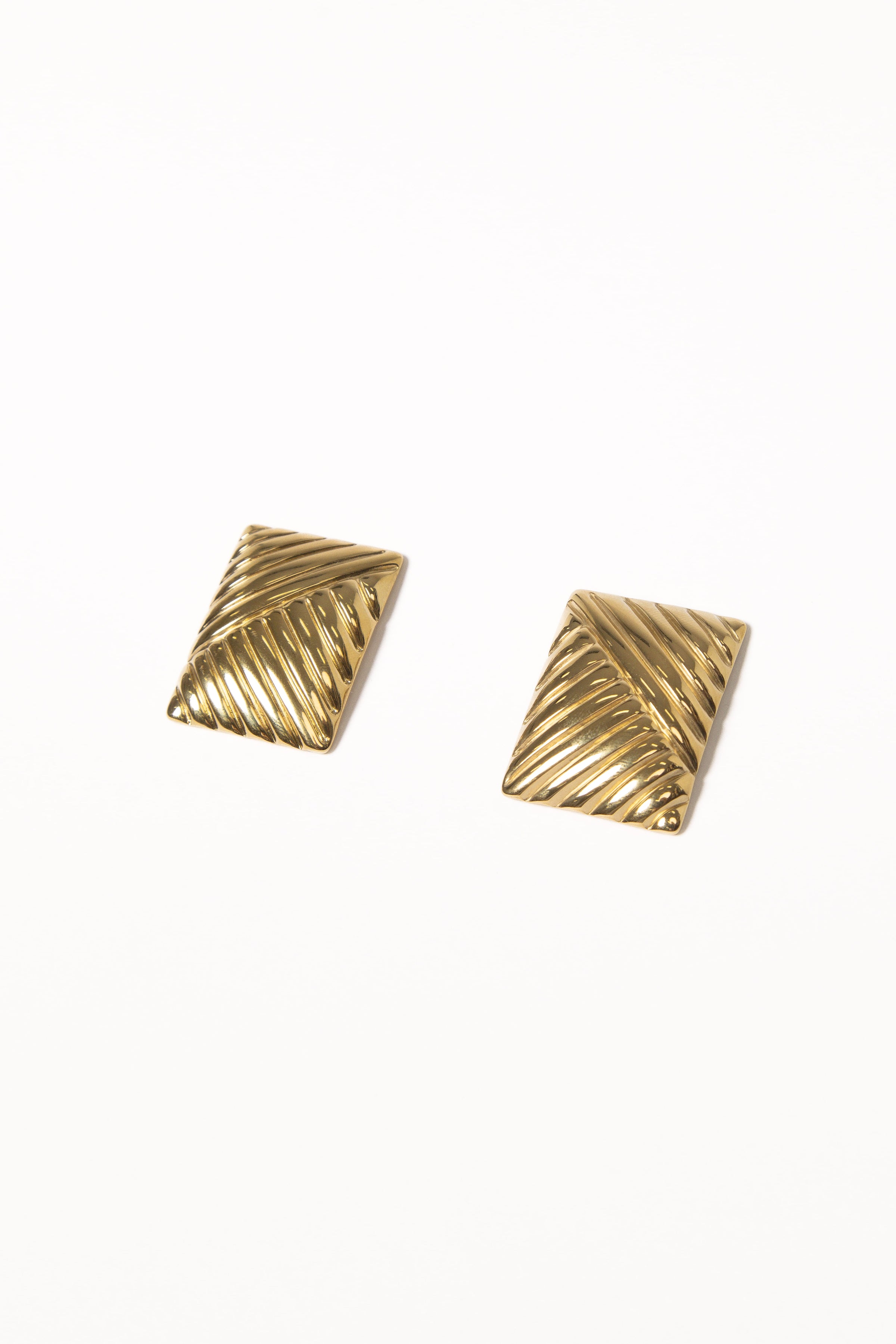 Petal and Pup USA ACCESSORIES Taytum Earrings - Gold One Size