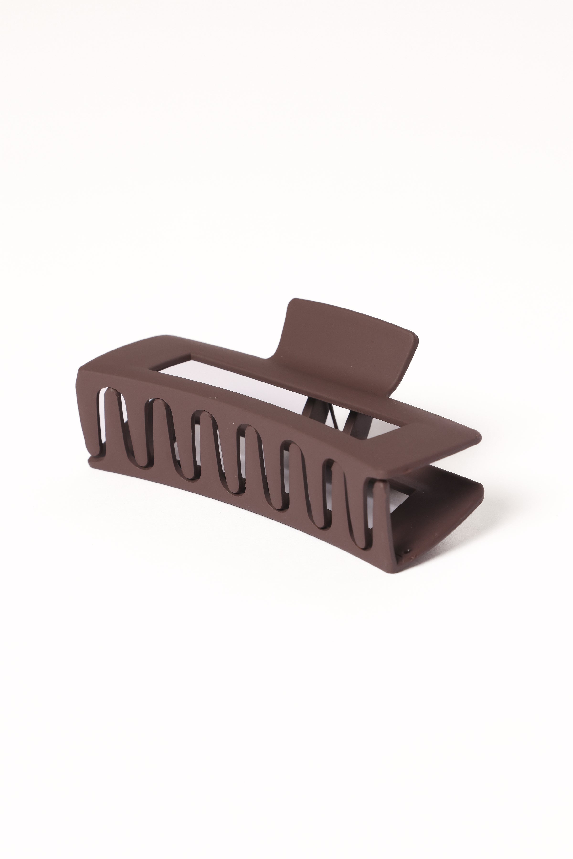 Petal and Pup USA ACCESSORIES Teresa Hairclip - Chocolate One Size