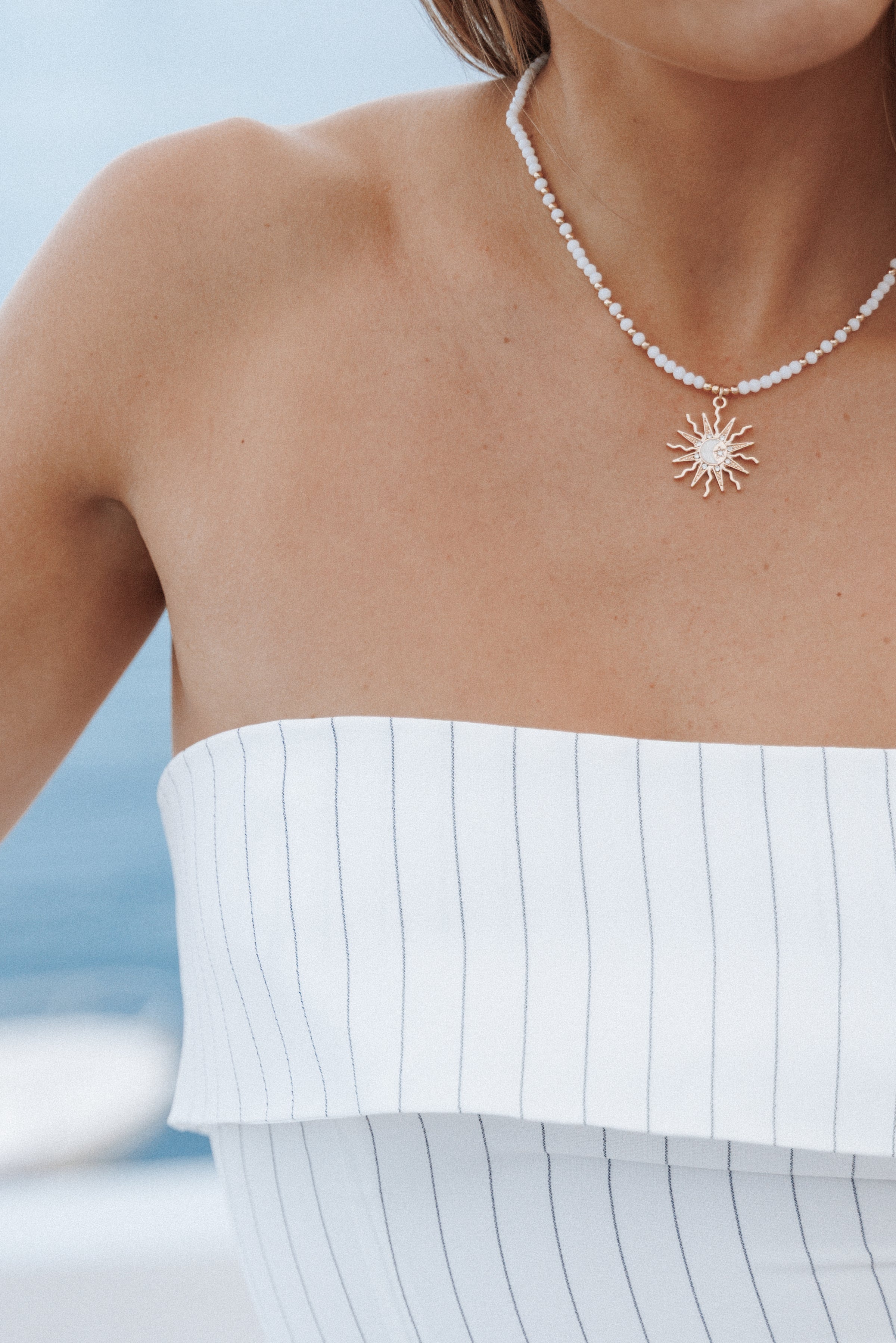 Petal and Pup USA ACCESSORIES Thelma Necklace - Gold One Size