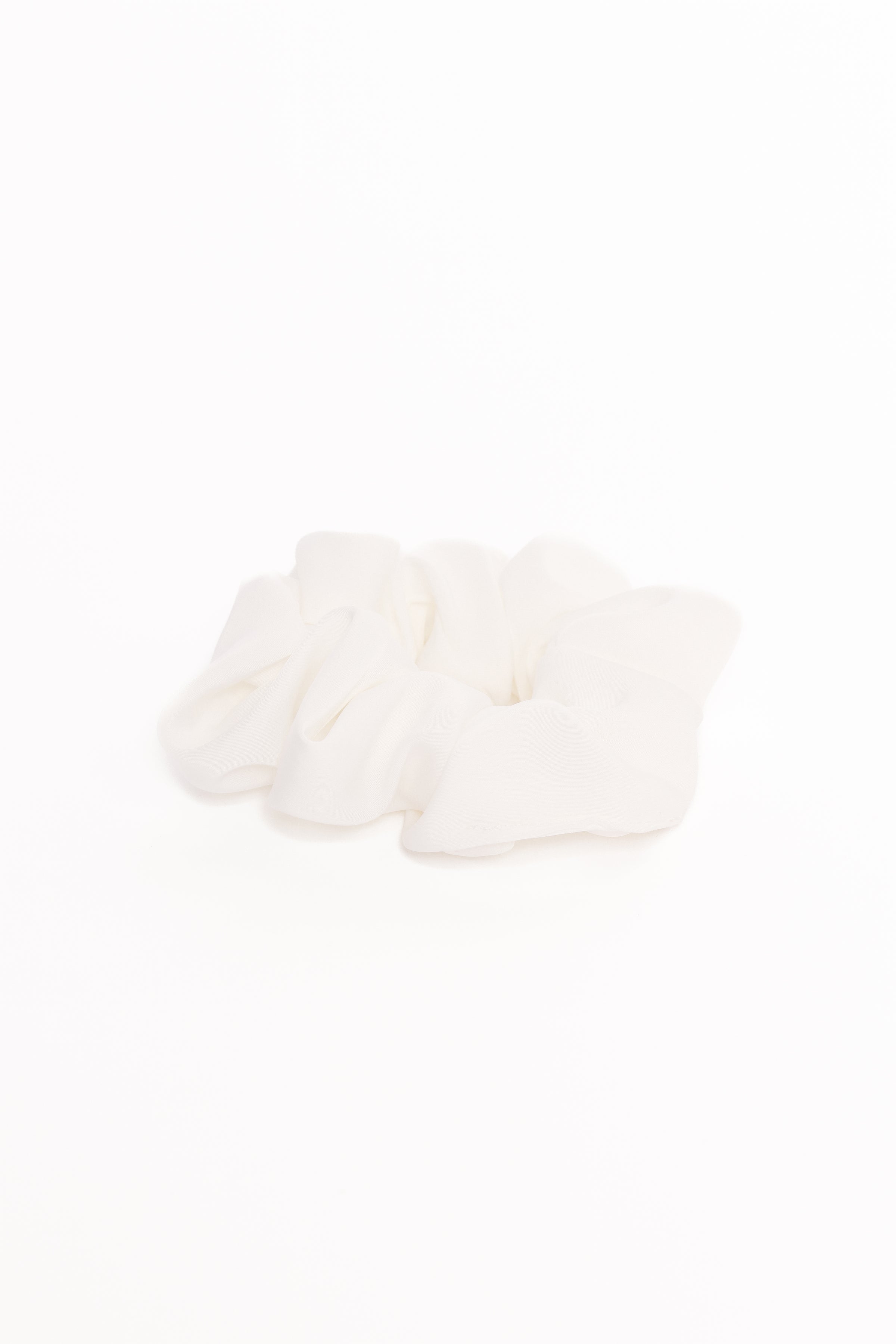 Petal and Pup USA ACCESSORIES Theodora Scrunchie - White One Size