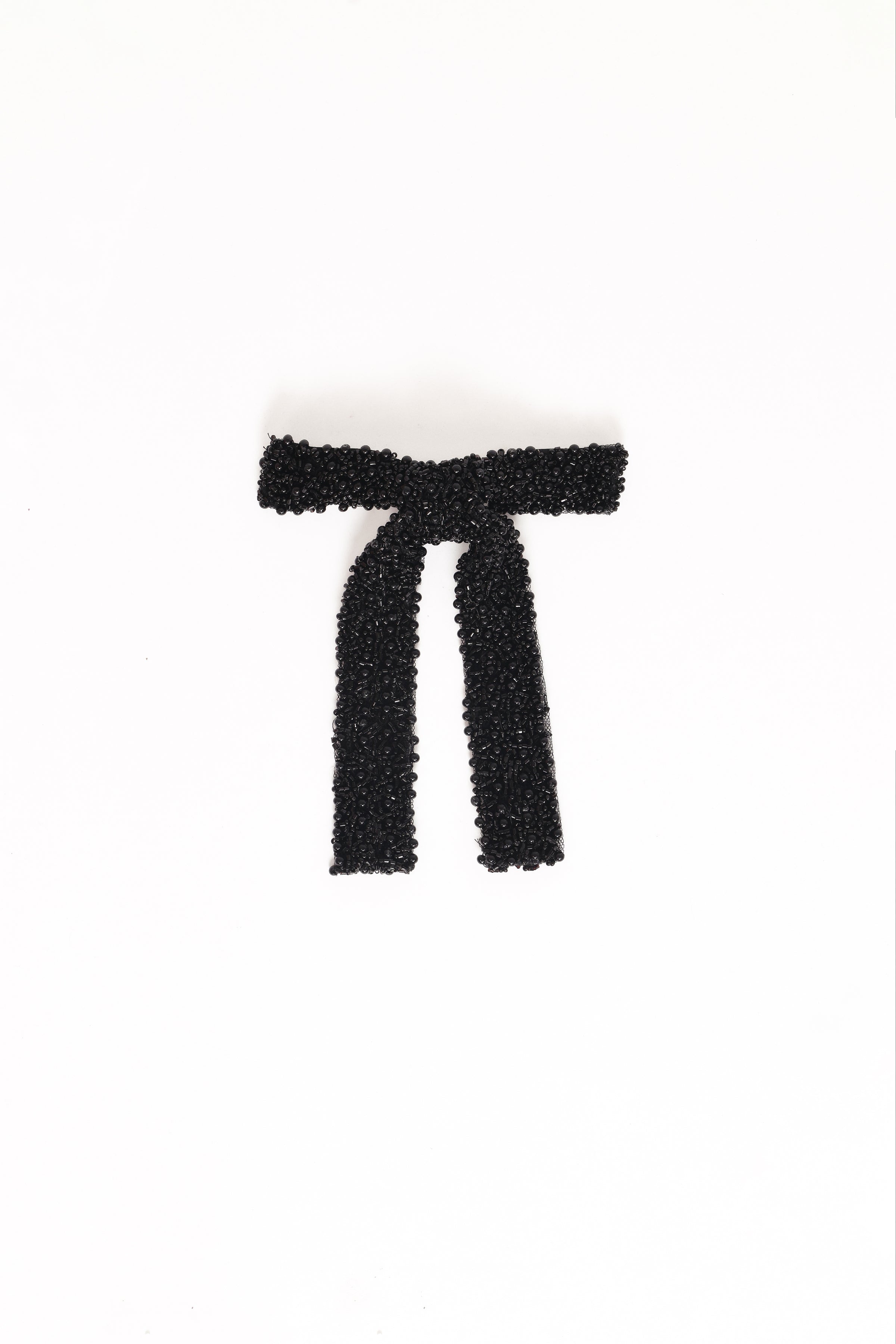 Petal and Pup USA ACCESSORIES Tiana Hair Bow - Black One Size
