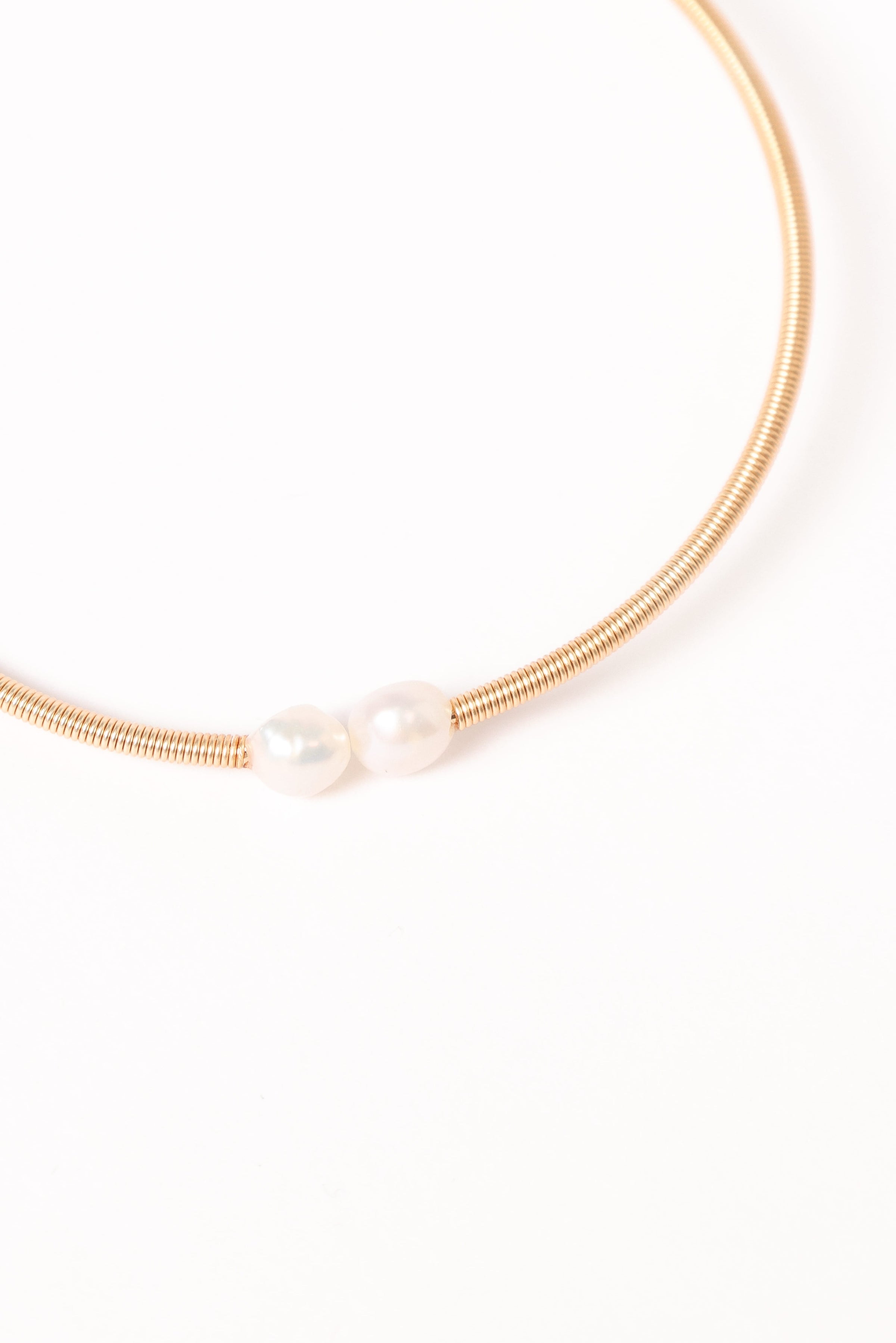 Petal and Pup USA ACCESSORIES Tilda Bracelet - Gold/Pearl One Size