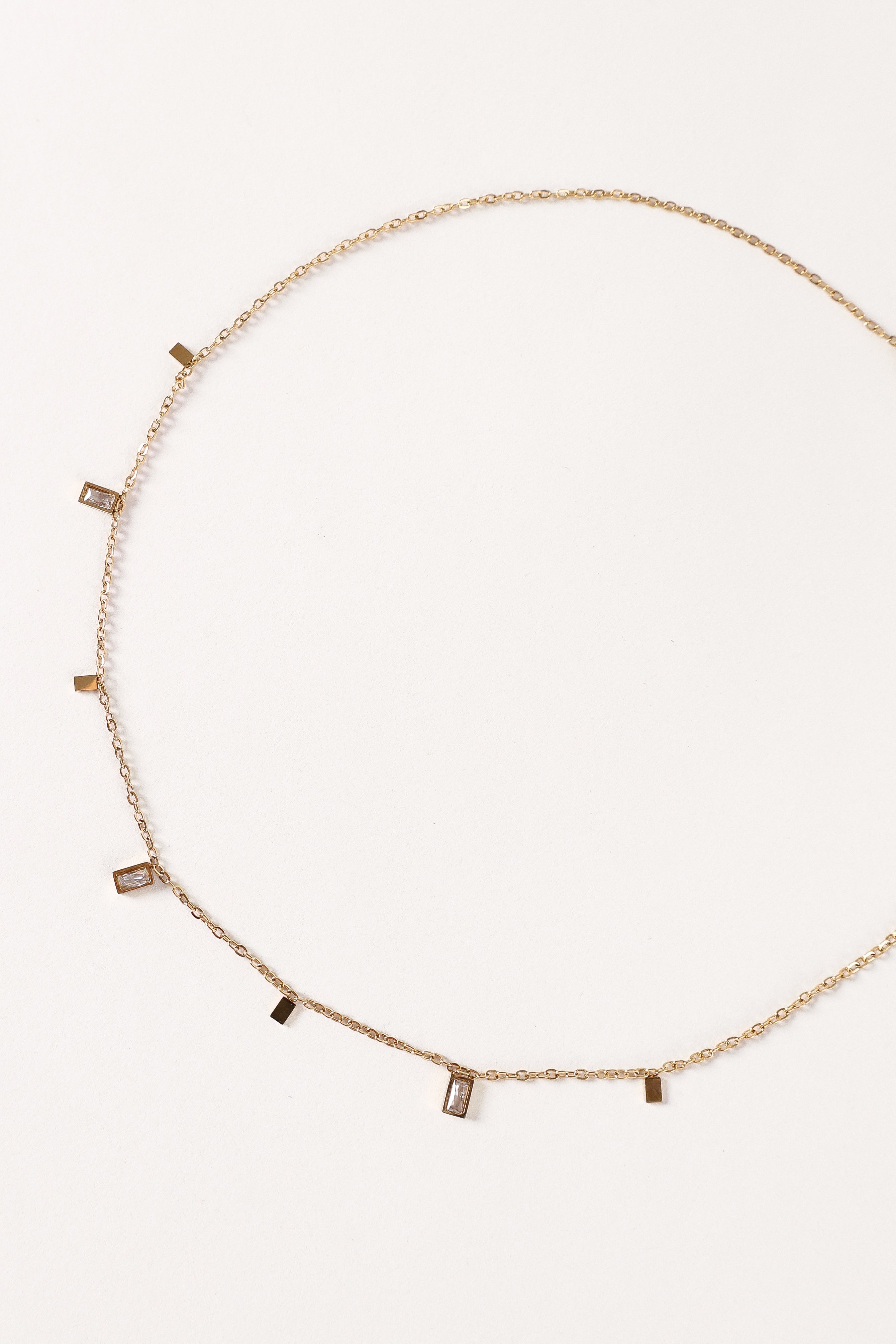 Petal and Pup USA ACCESSORIES Vera Necklace - Gold One Size