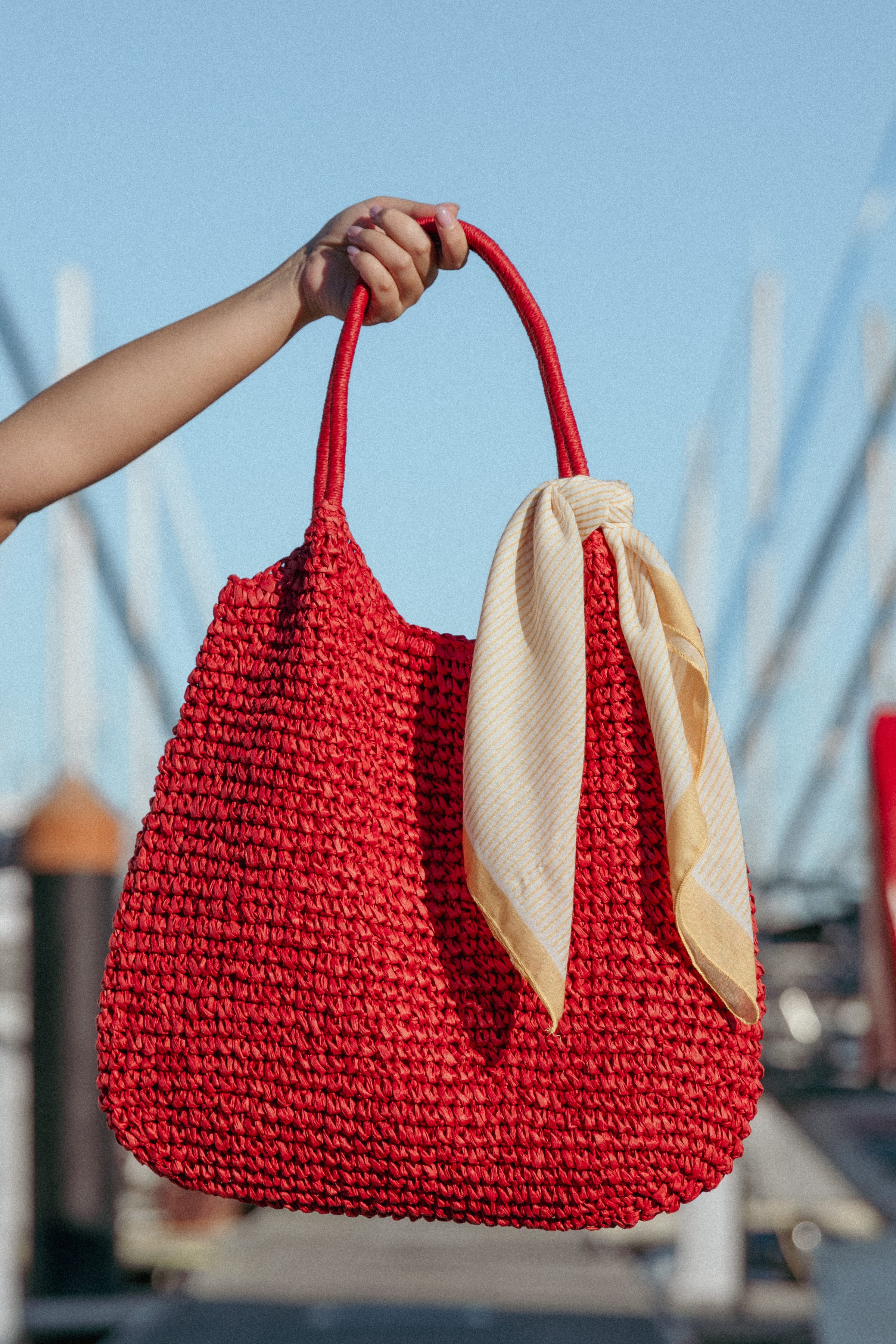 Petal and Pup USA ACCESSORIES Verona Bag - Red One Size