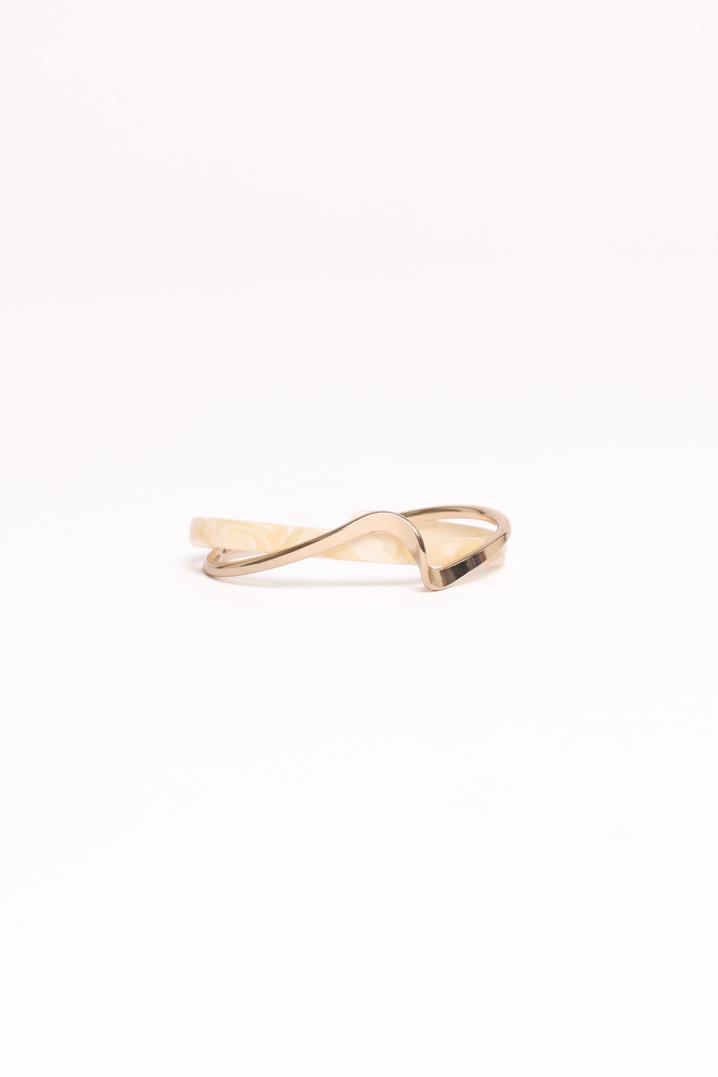 Petal and Pup USA ACCESSORIES Zinnia Cuff - Gold One Size