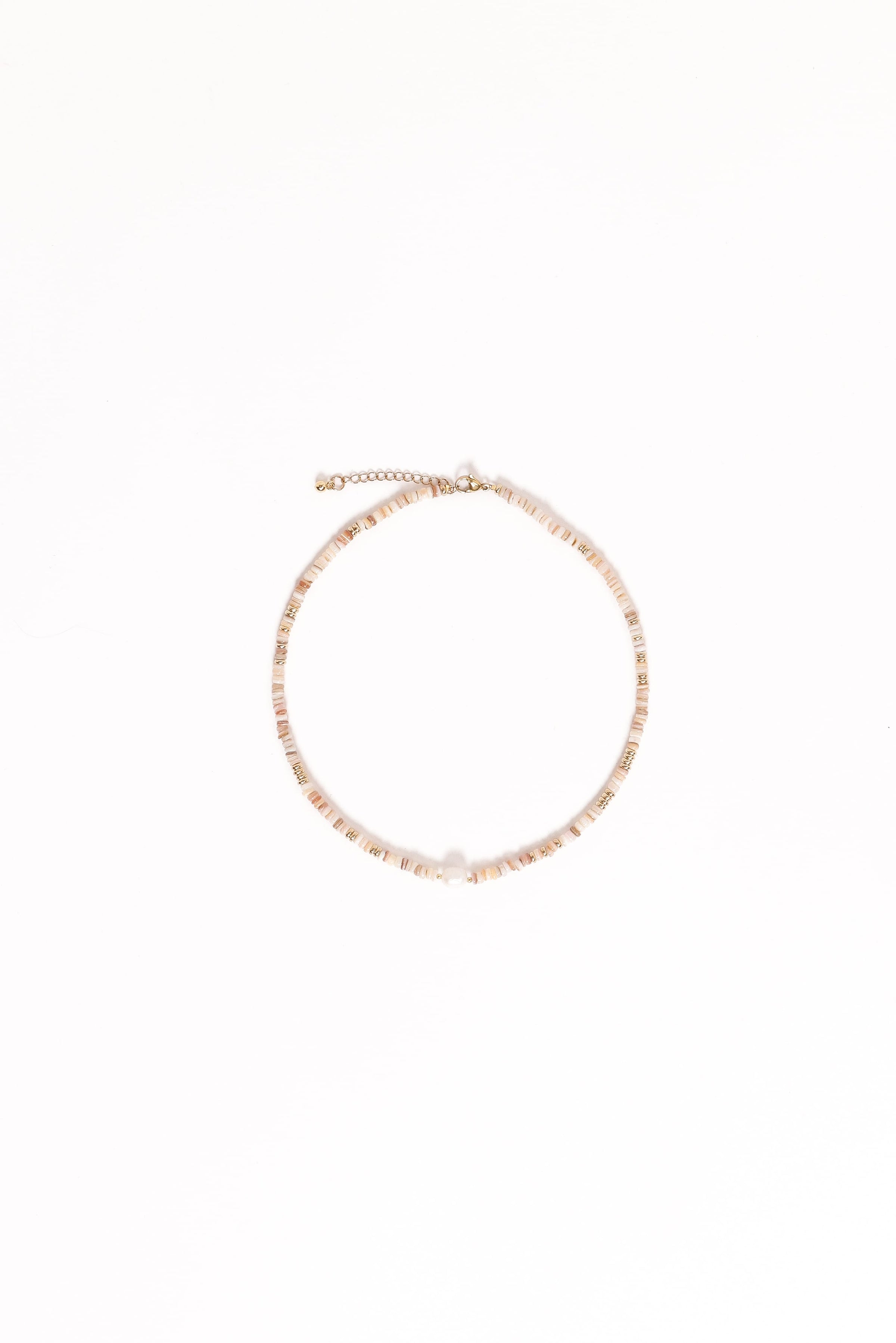 Petal and Pup USA ACCESSORIES Ziva Necklace - White One Size