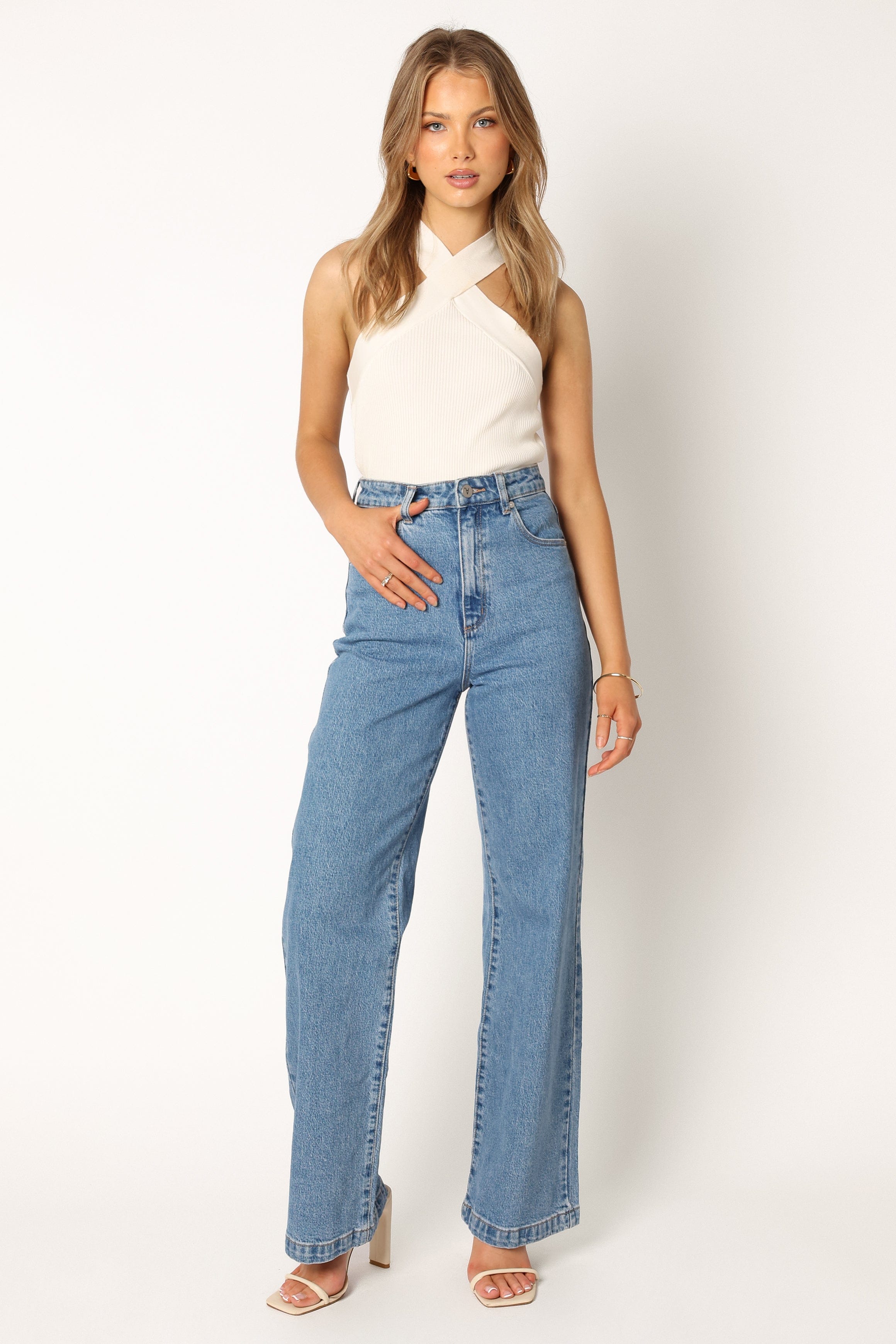 Petal and Pup USA BOTTOMS Abrand 94 High Wide Jeans - Debbie