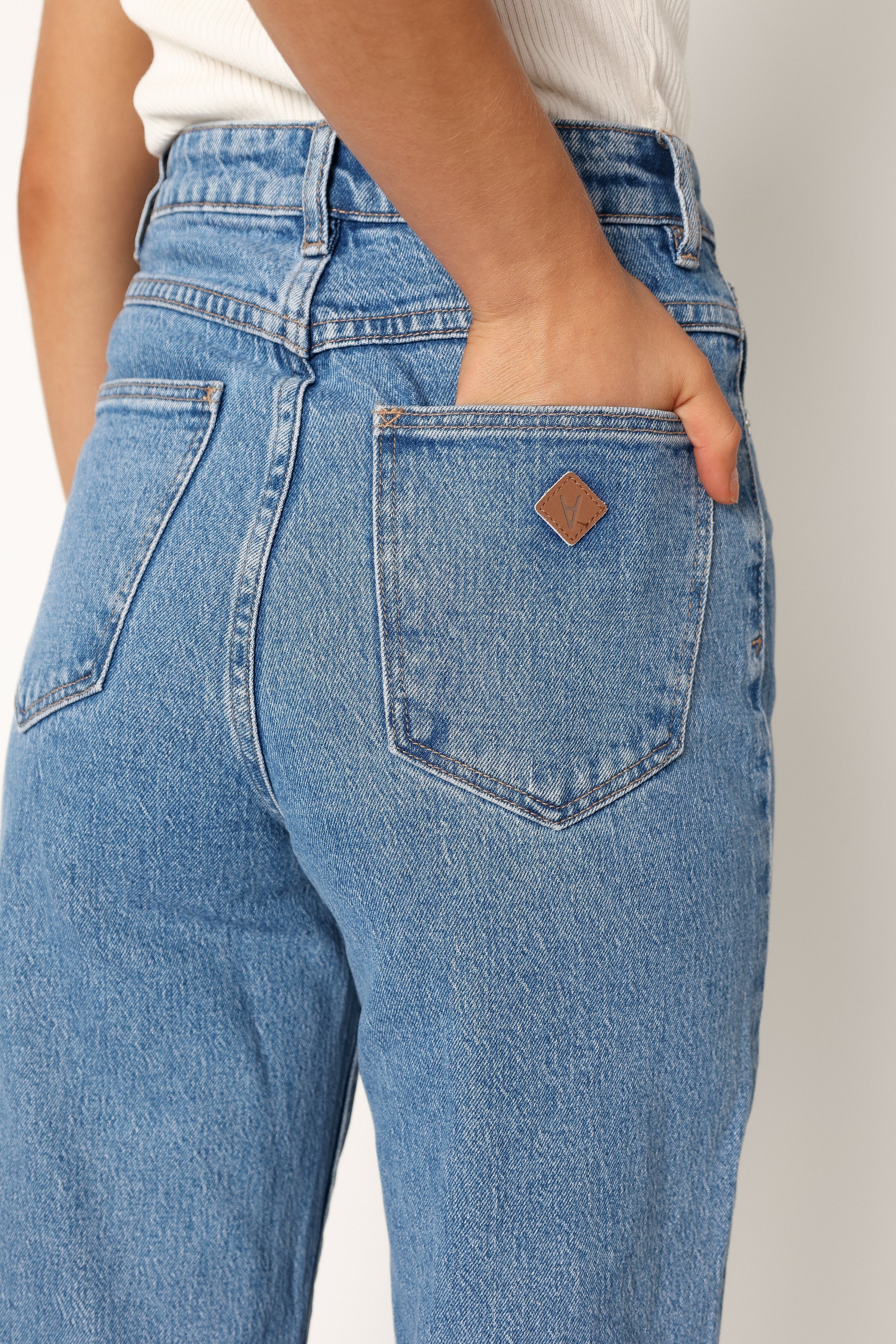 Petal and Pup USA BOTTOMS Abrand 94 High Wide Jeans - Debbie