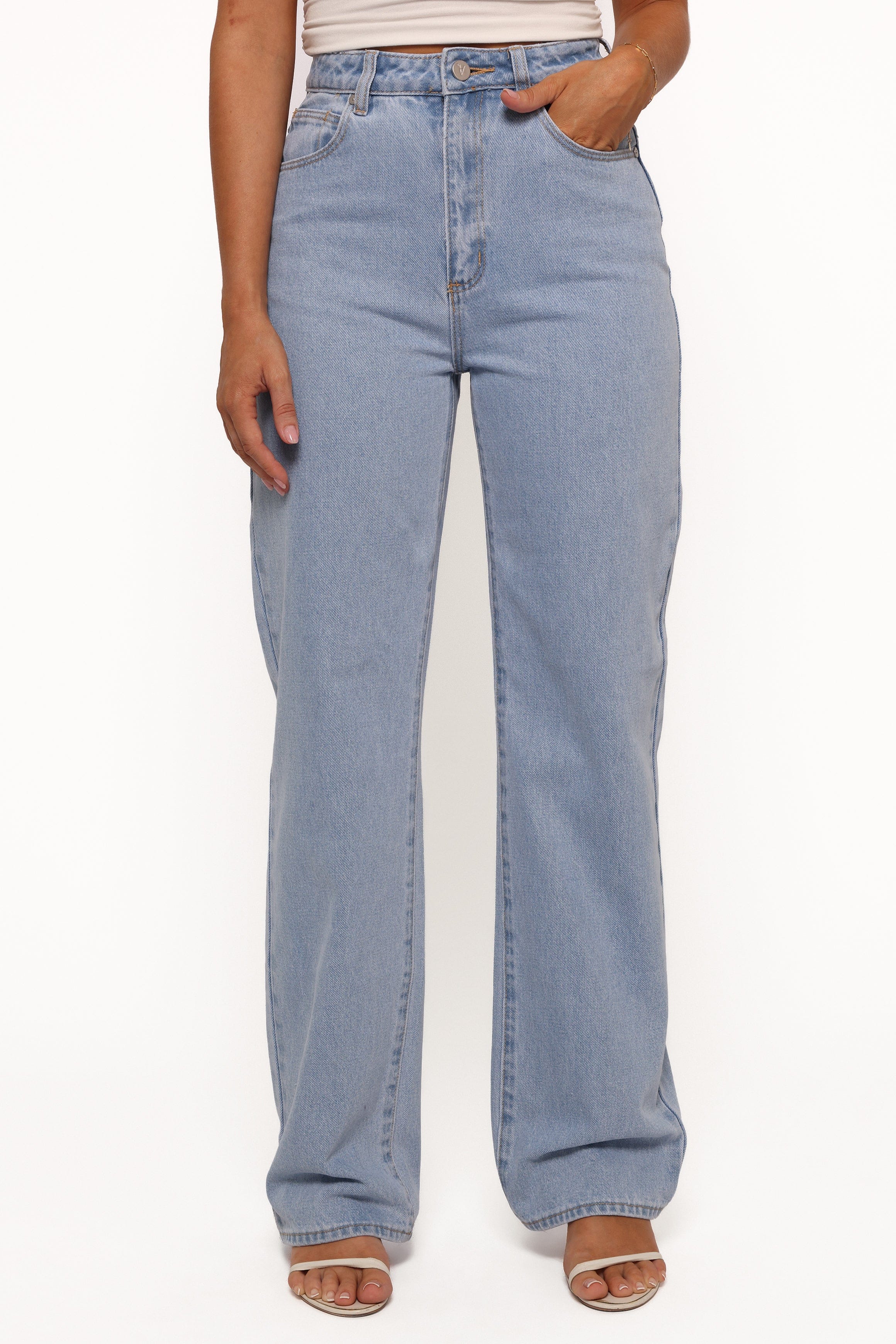 Petal and Pup USA BOTTOMS Abrand 94 High Wide Jeans - Kendall
