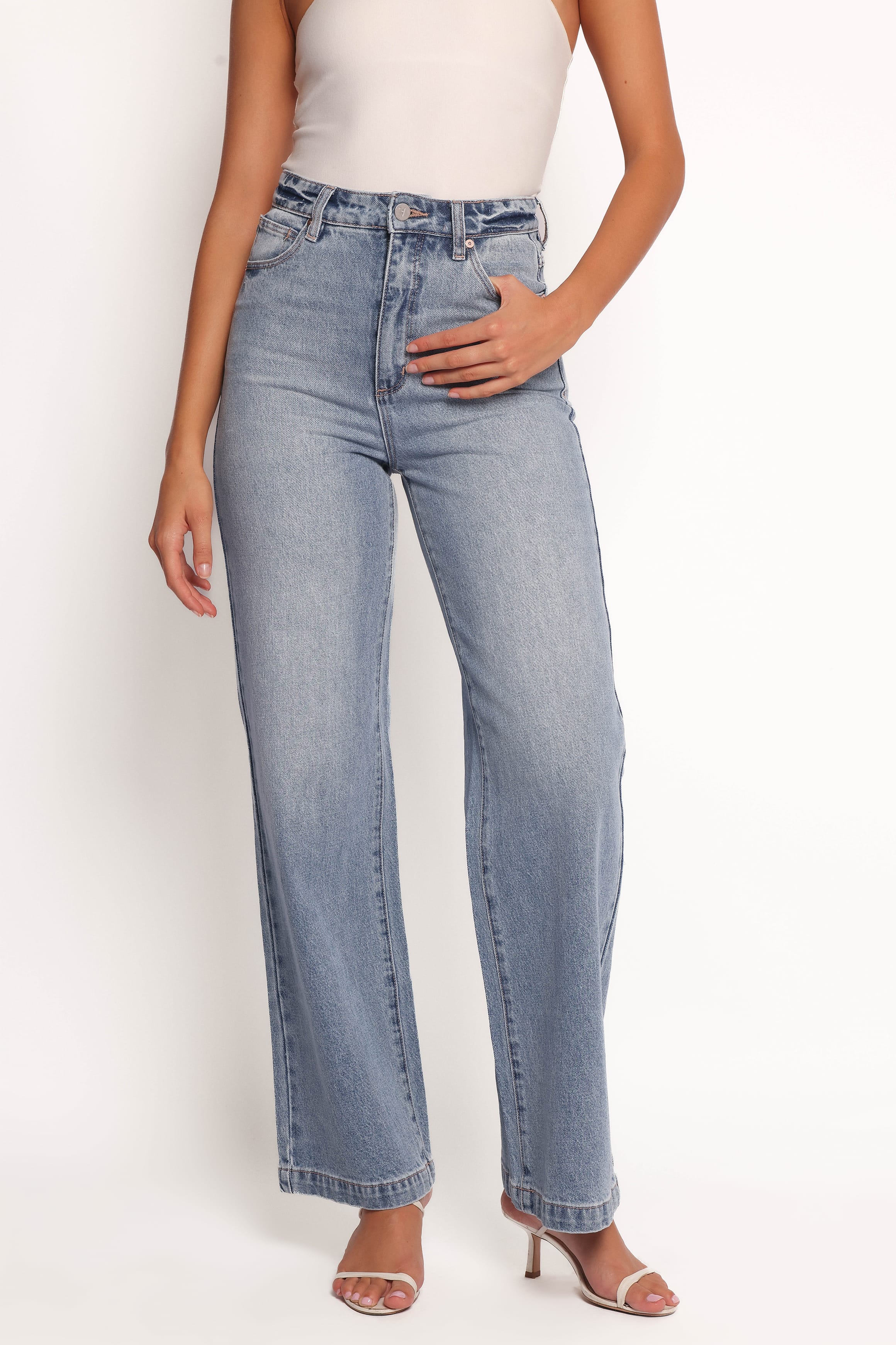 Petal and Pup USA BOTTOMS Abrand 94 High Wide Jeans - Liv