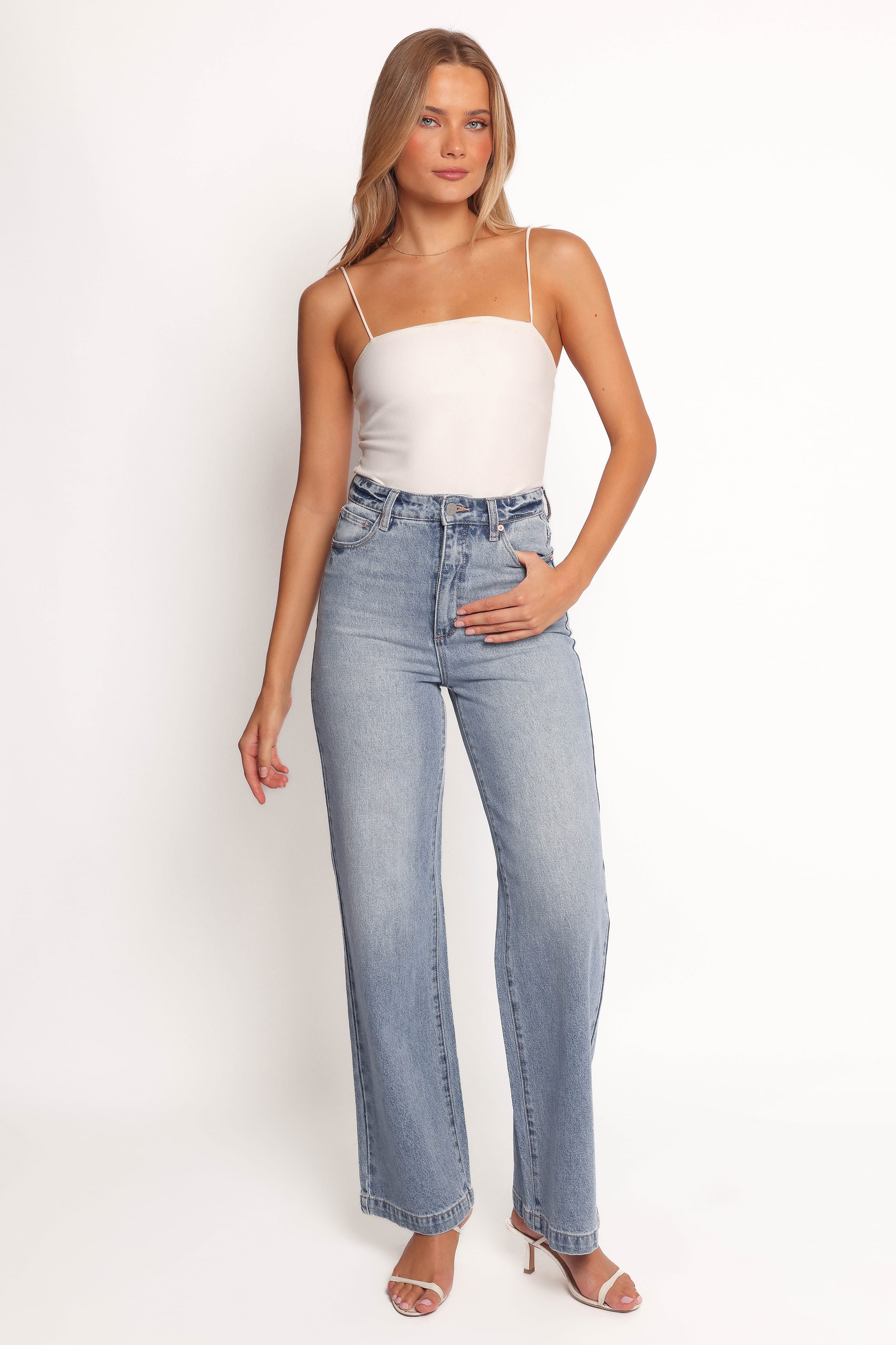Petal and Pup USA BOTTOMS Abrand 94 High Wide Jeans - Liv