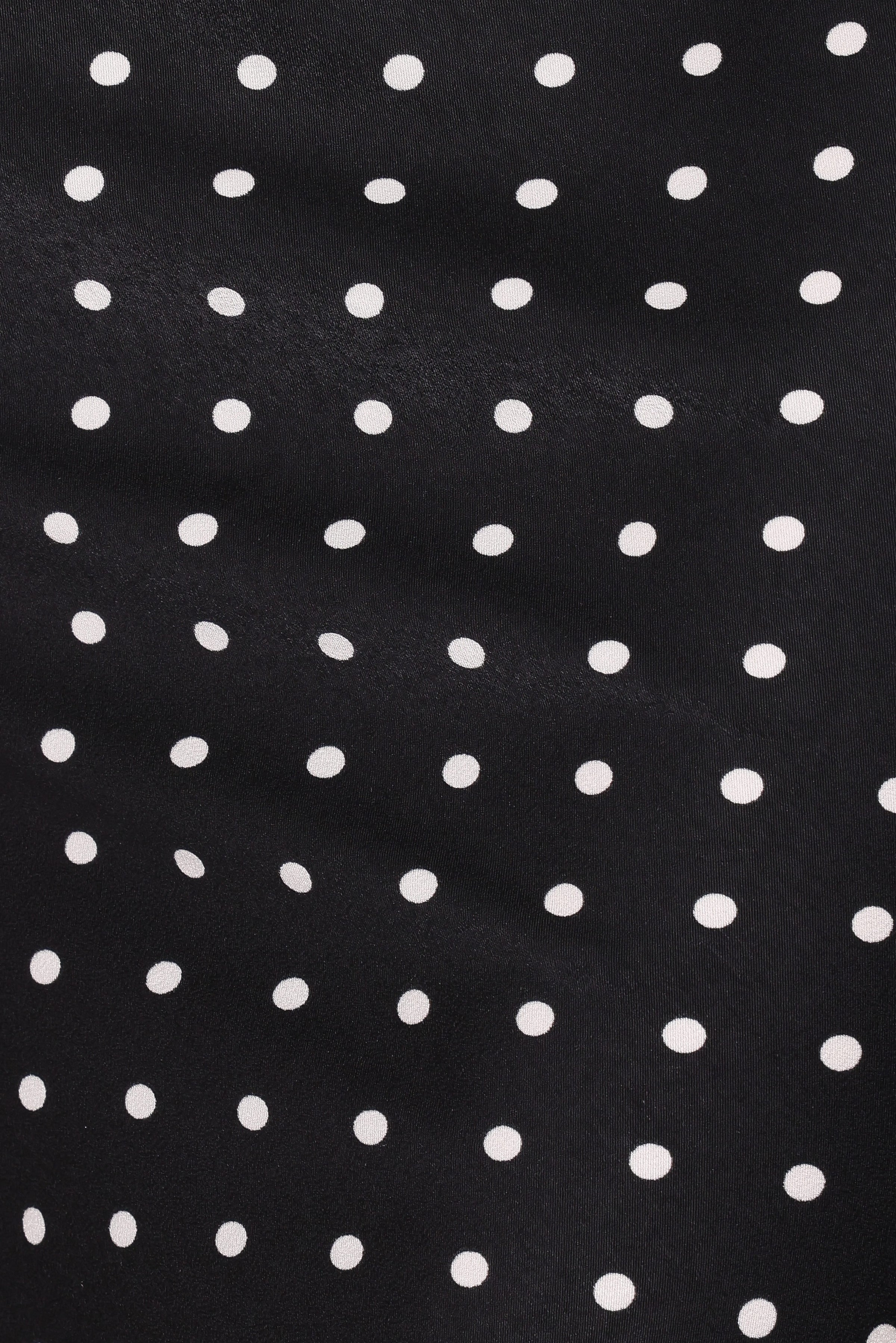 Petal and Pup USA BOTTOMS Ailbhe Lace Skirt - Black Polka Dot