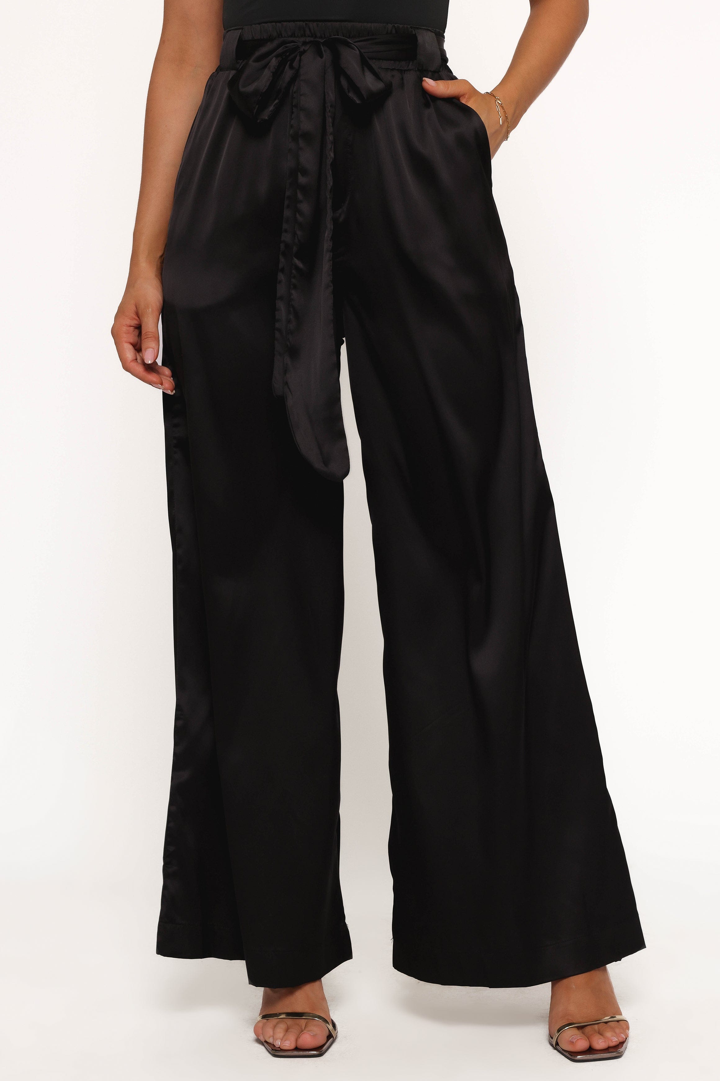 Petal and Pup USA BOTTOMS Alie Pant - Black