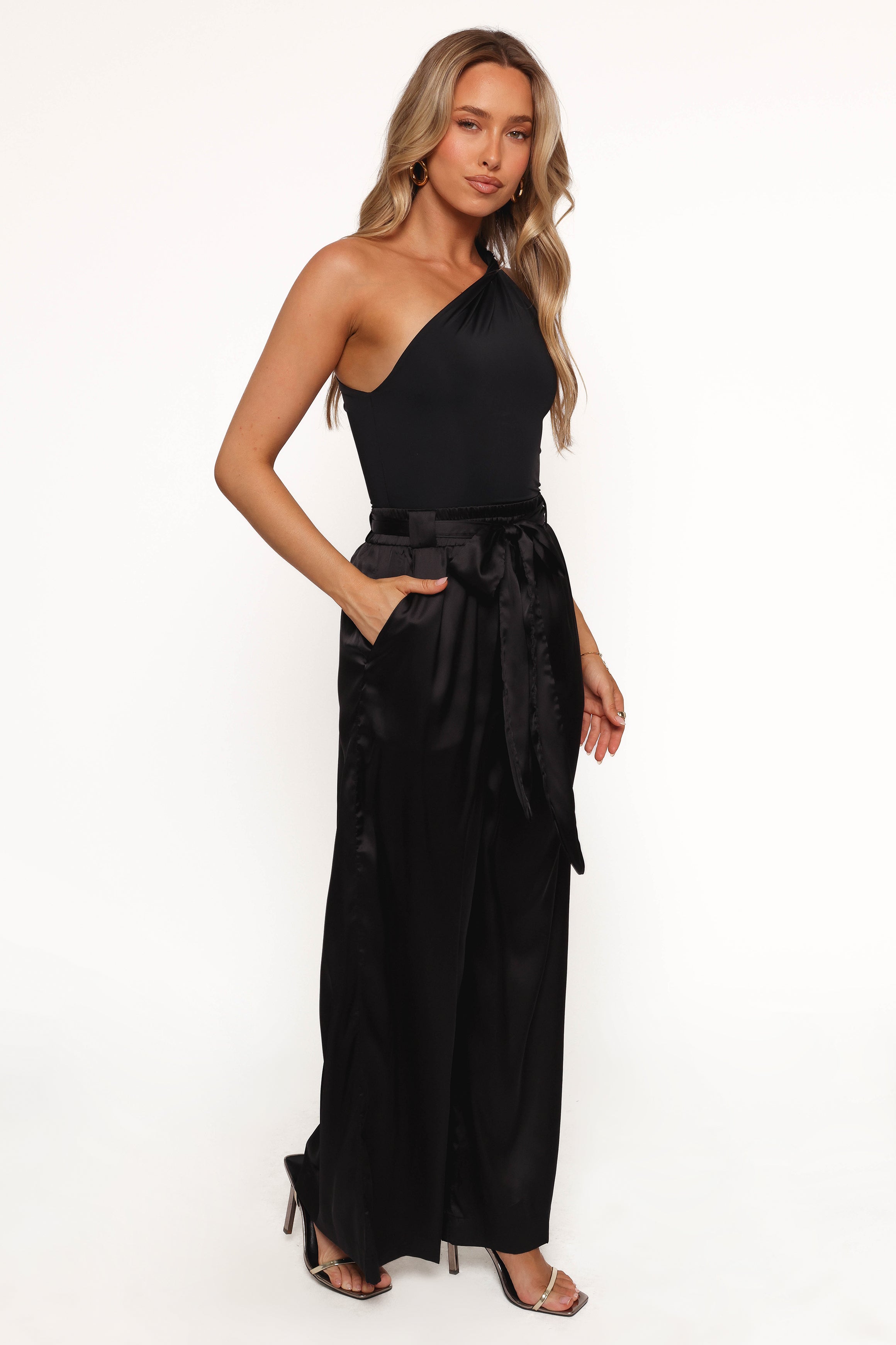 Petal and Pup USA BOTTOMS Alie Pant - Black