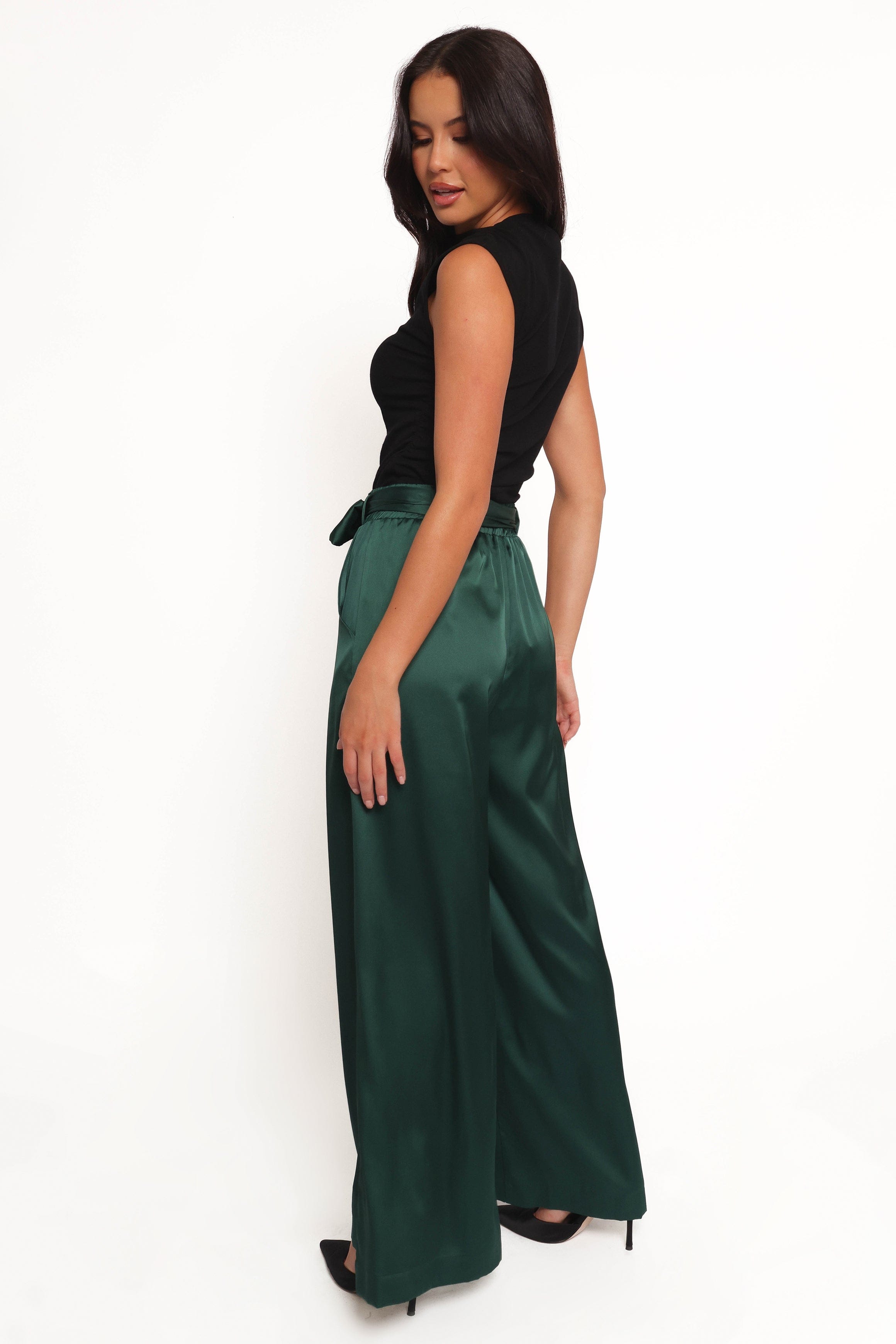 Petal and Pup USA BOTTOMS Alie Pant - Emerald