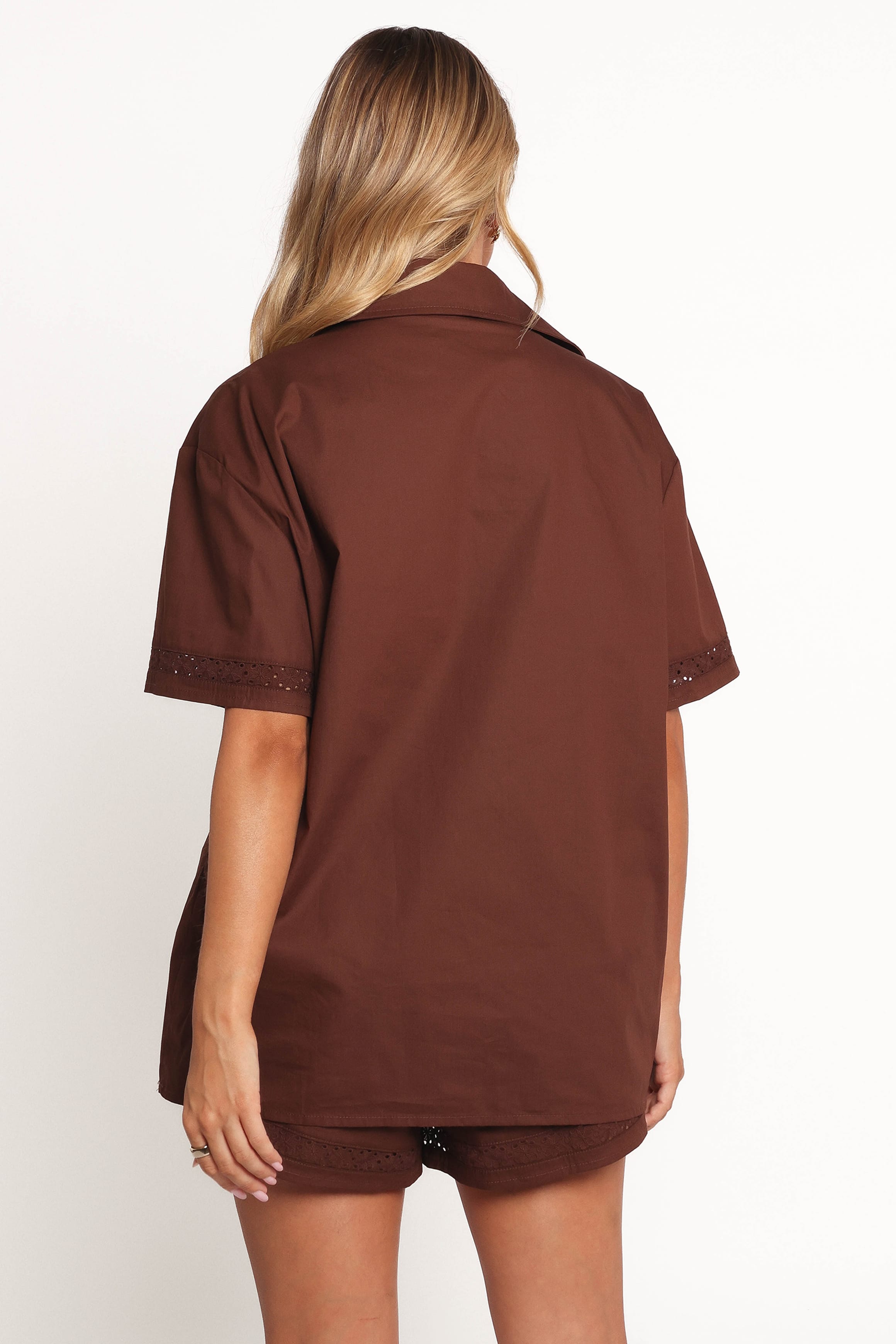 Petal and Pup USA BOTTOMS Austin Short - Chocolate (Hold for Rack)