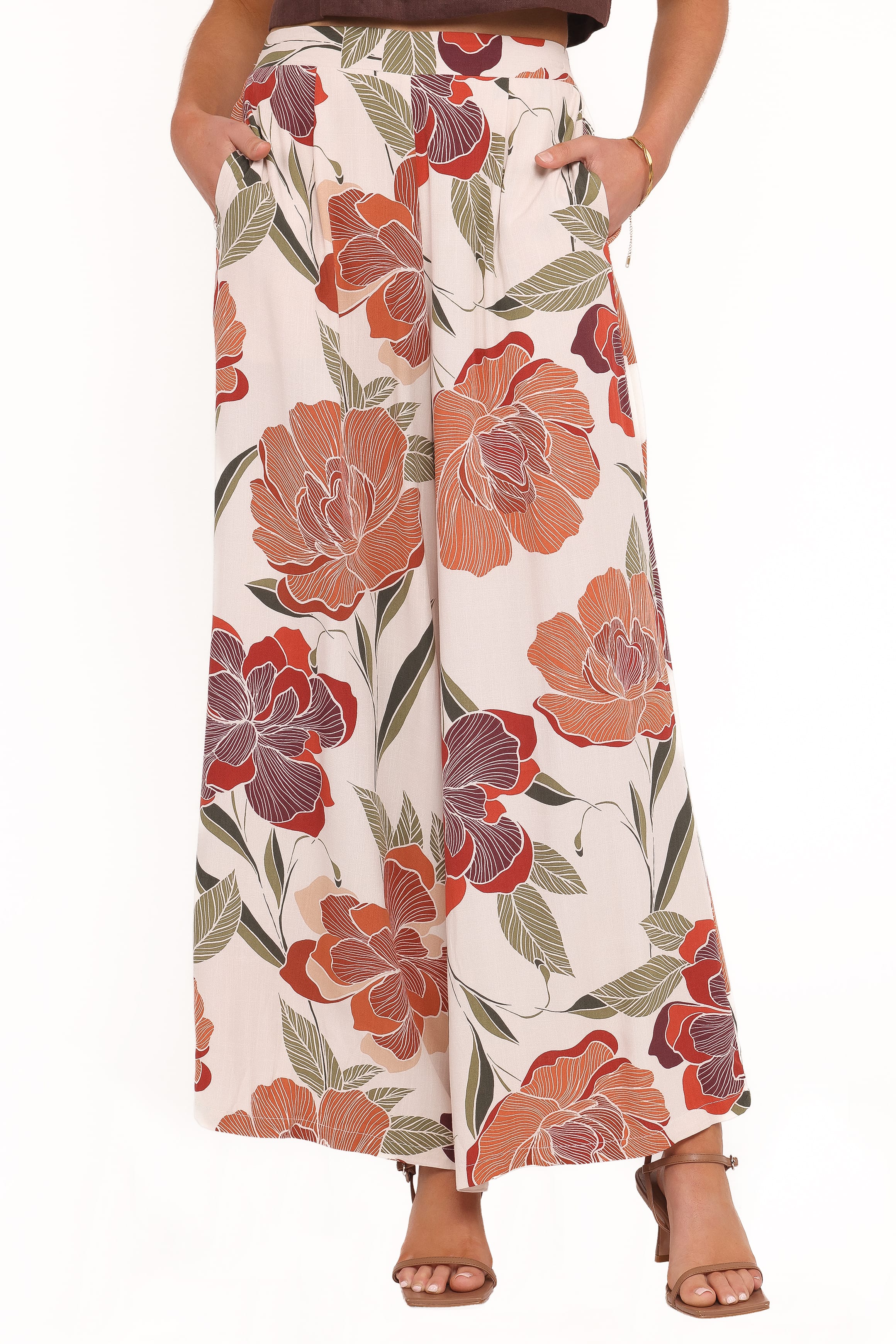 Petal and Pup USA BOTTOMS Bertha Pant - Fall Floral