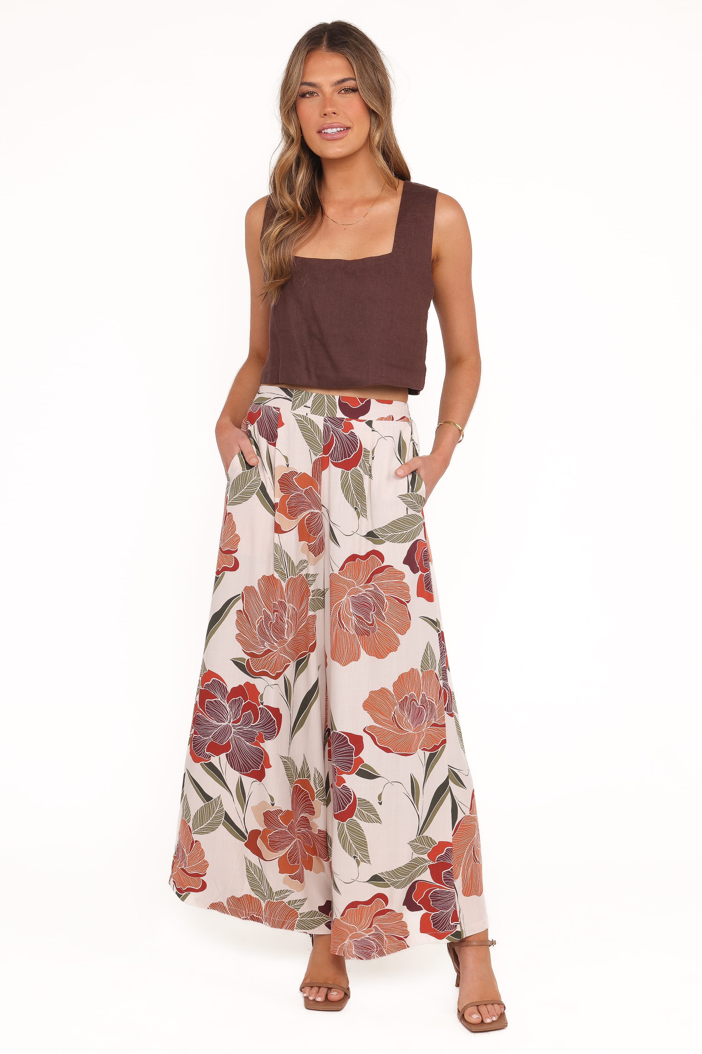 Petal and Pup USA BOTTOMS Bertha Pant - Fall Floral