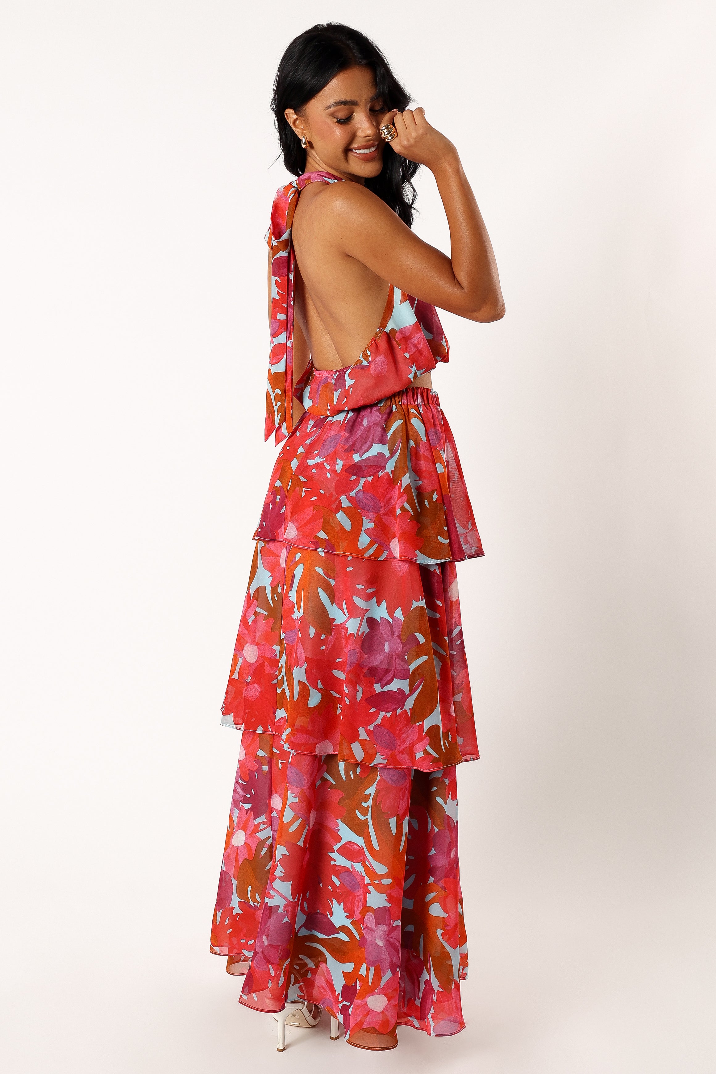 Petal and Pup USA BOTTOMS Blaise Frill Skirt - Pink Azalea